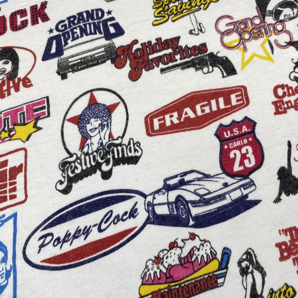 Japanese Brand Unlimited Ability All Over Prints T Shirt Size M / US 6-8 / IT 42-44 - 5 Thumbnail