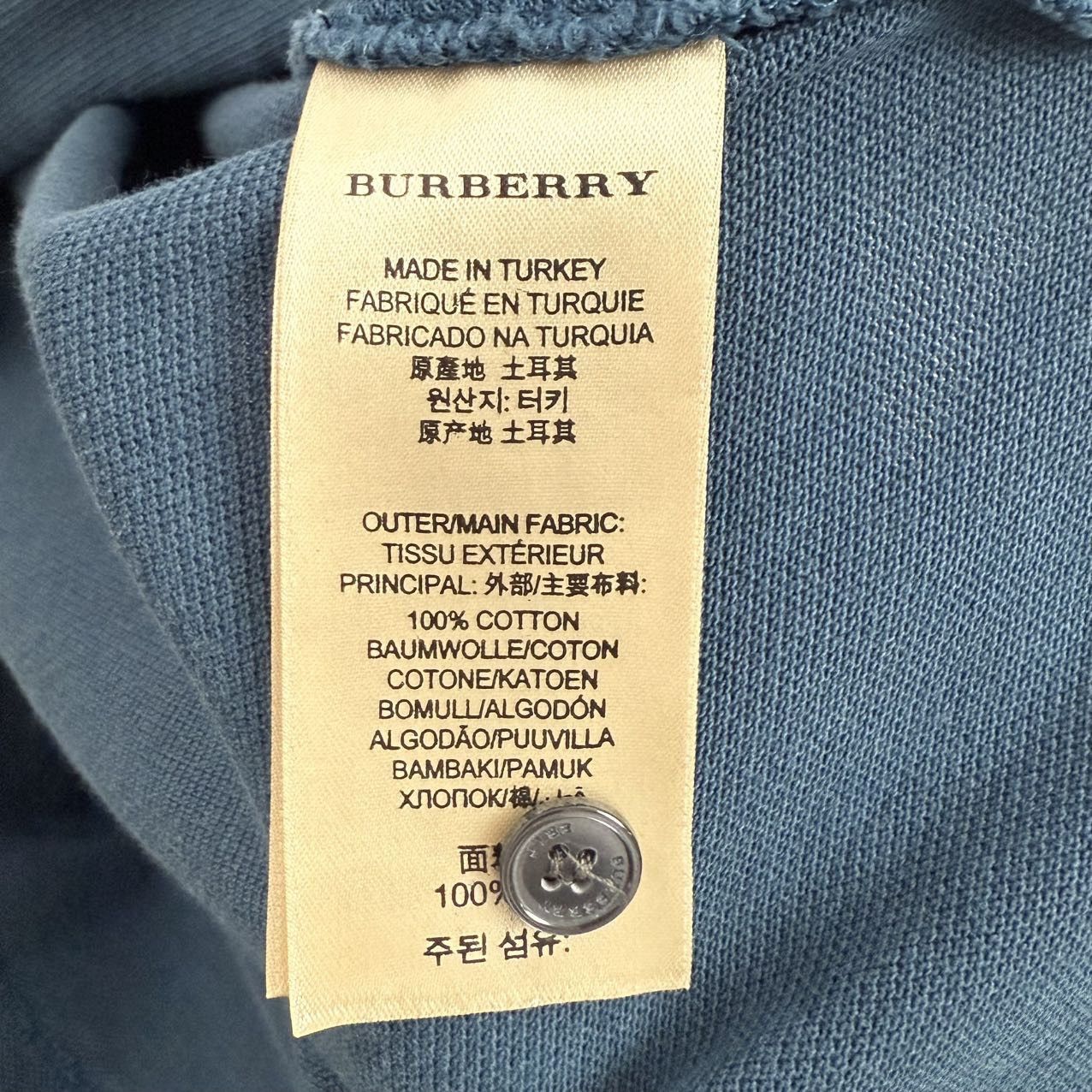 Burberry Burberry Embroidered Pullover Short Sleeve Polo Shirt K26WX Size US S / EU 44-46 / 1 - 6 Thumbnail