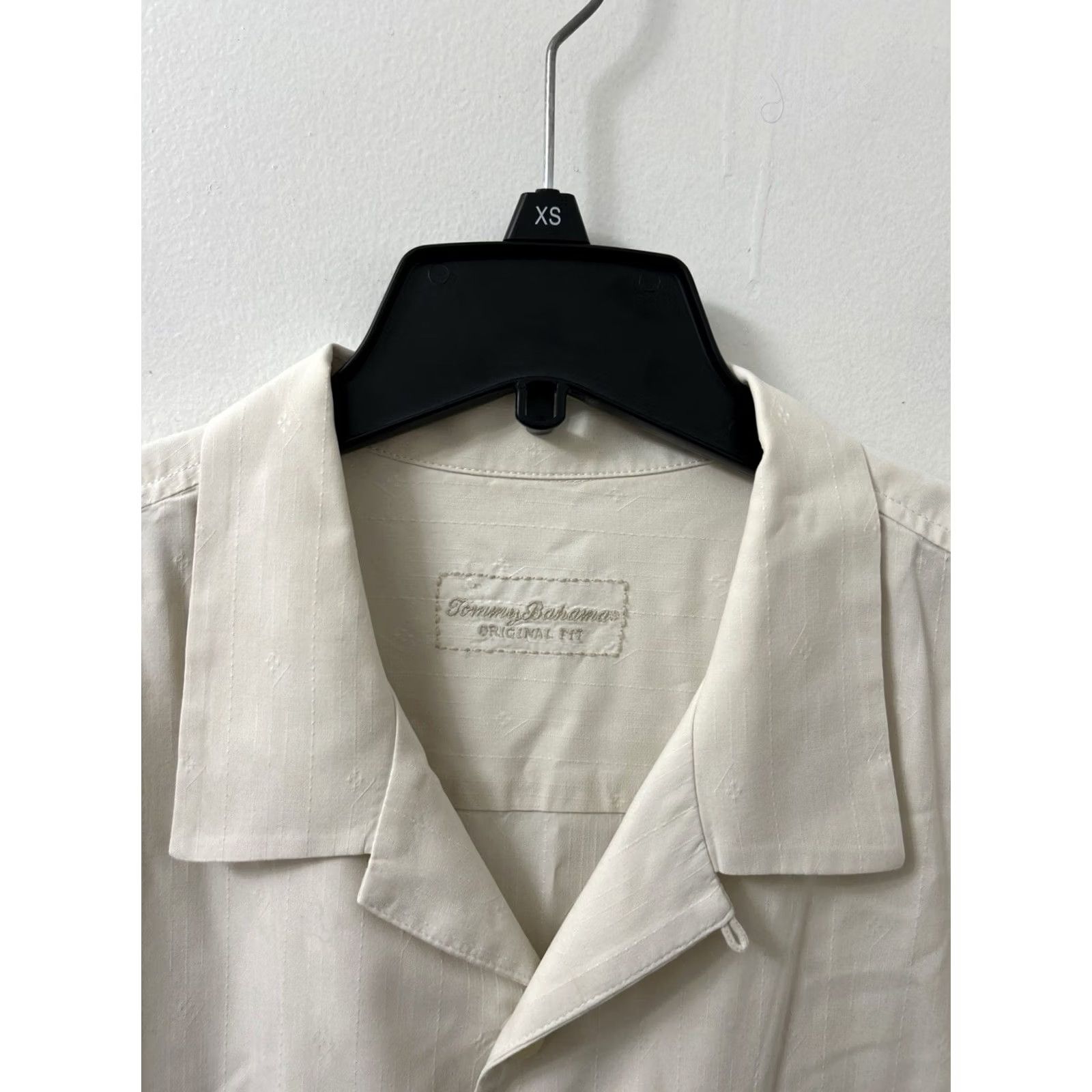 Tommy Bahama Tommy Bahama Shirt Mens XL Beige 100% Silk Button-Down Short Sleeve Island Style Resort Wear Size US XL / EU 56 / 4 - 5 Thumbnail