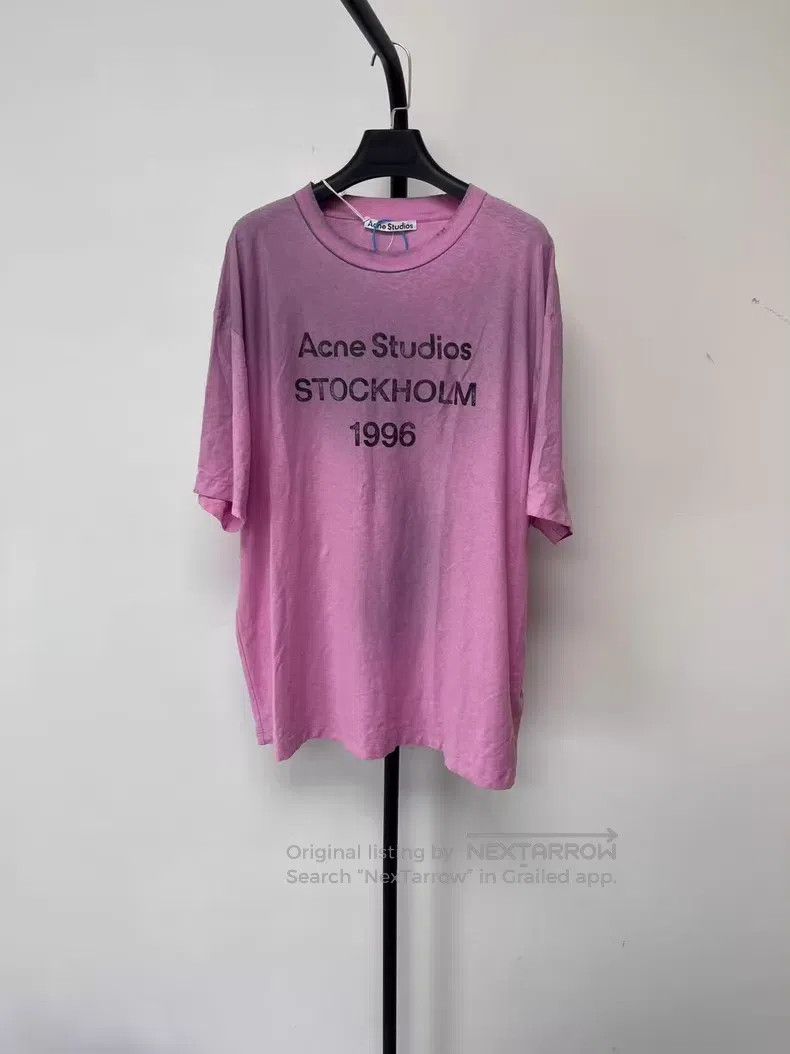 Acne Studios Acne Studios 1996 series retro logo round neck short sleev Size US L / EU 52-54 / 3 - 1 Thumbnail