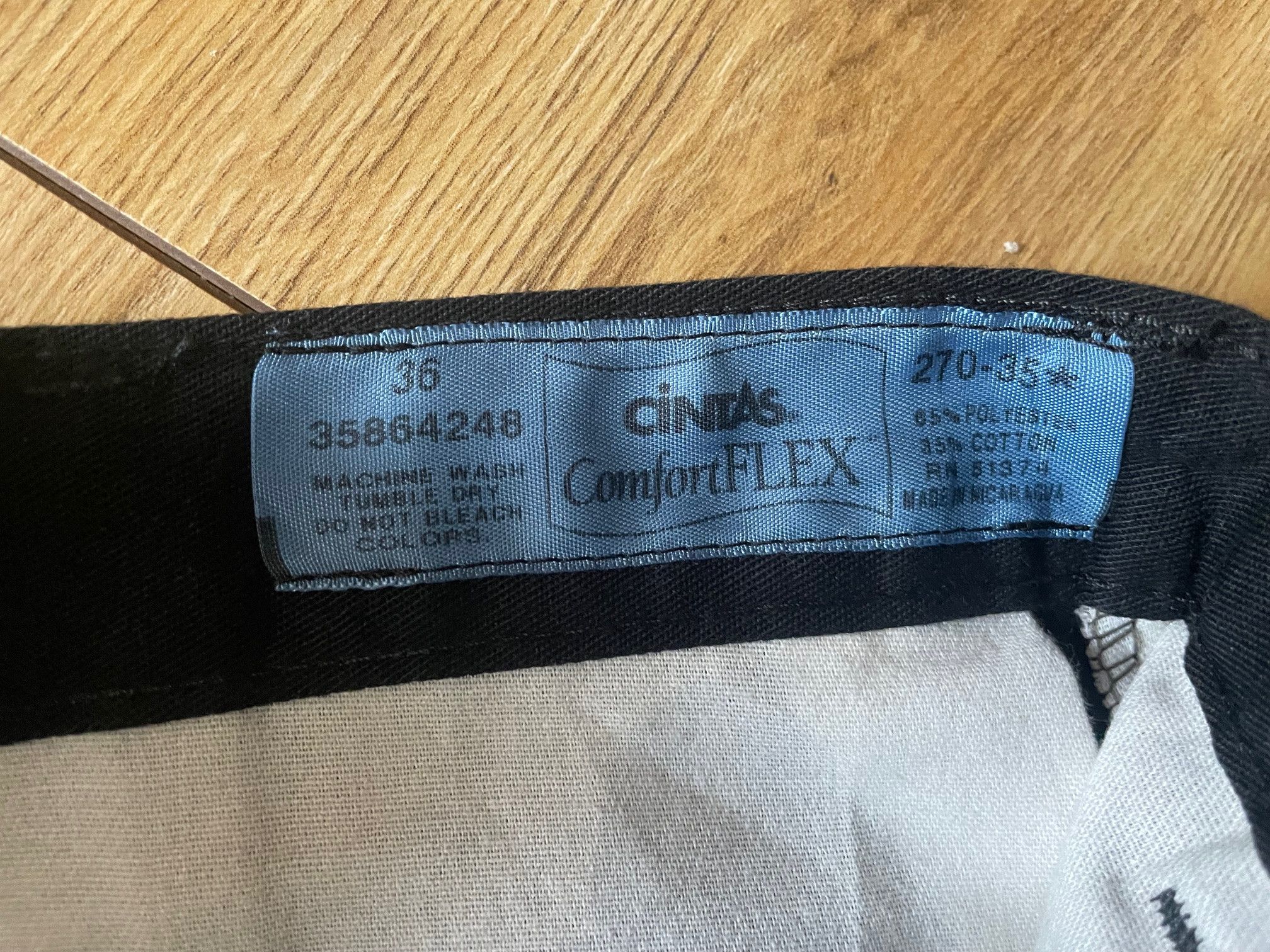 Other Men's cargo pants XL W36/L36 Black Cintas Size US 38 / EU 54 - 2 Thumbnail