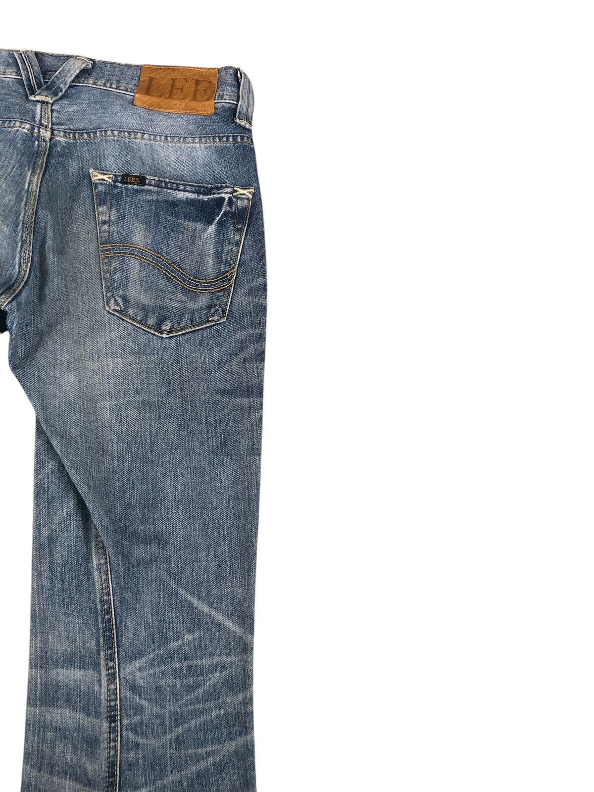 If Six Was Nine Japanese Lee Flared Jeans Distressed Jeans Size US 33 - 10 Thumbnail