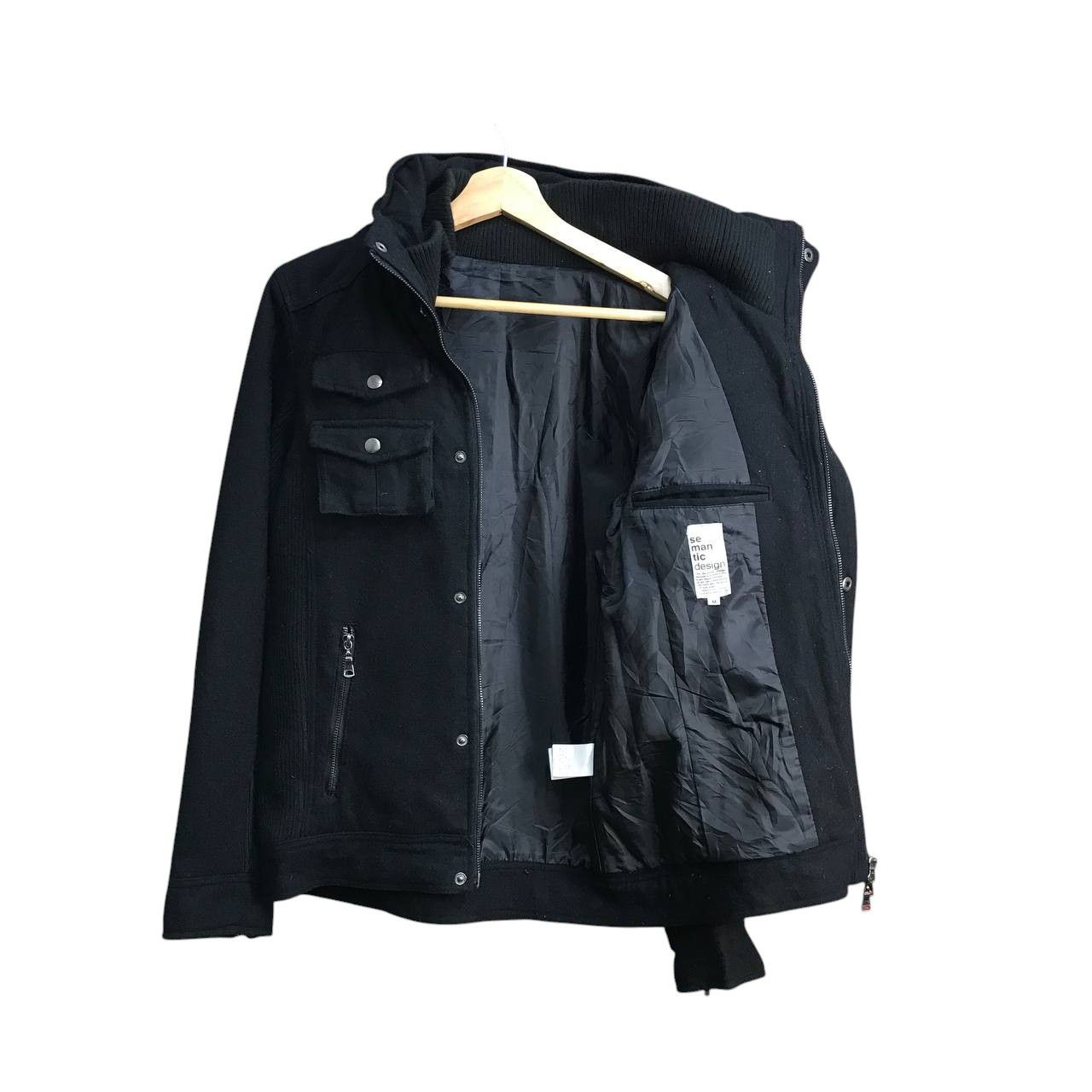 semanticdesign ARCHIVE Semantic Design "Bono" Cyberpunk Tactical Jacket Size US M / EU 48-50 / 2 - 5 Thumbnail