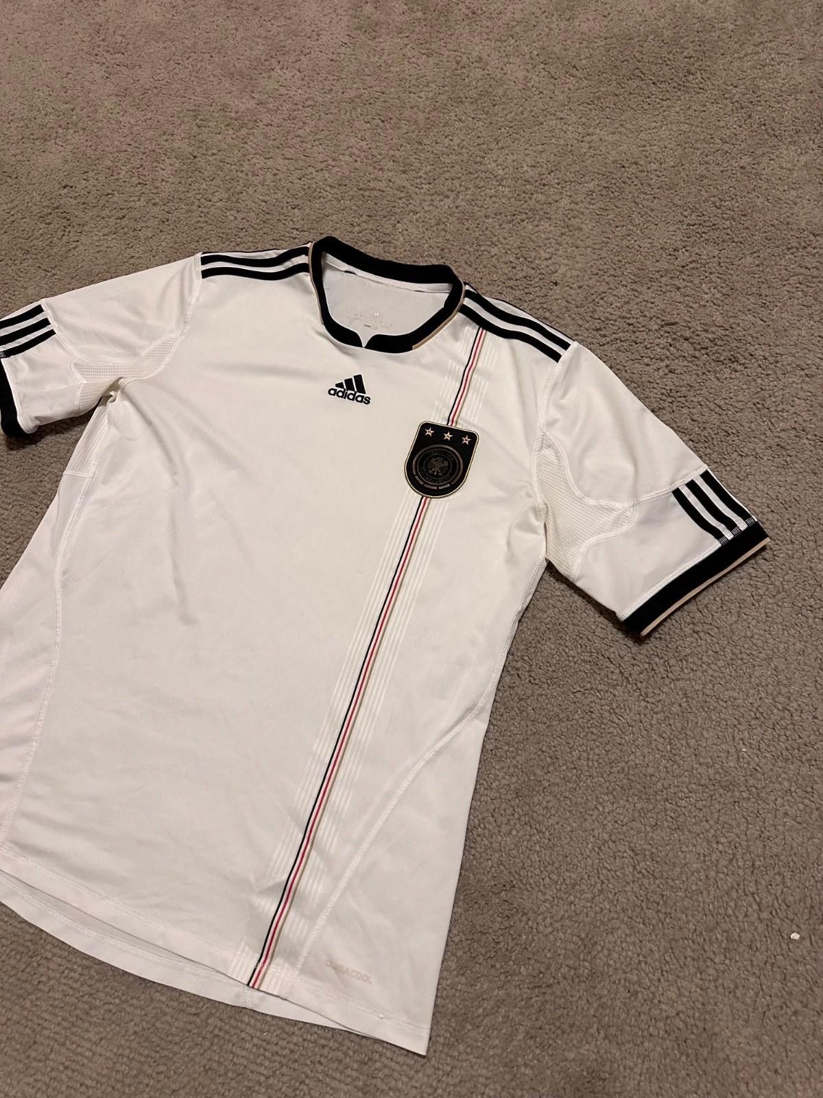 Adidas GERMANY 2010 2012 TEAM HOME FOOTBALL SHIRT SOCCER JERSEY Size US XL / EU 56 / 4 - 4 Thumbnail