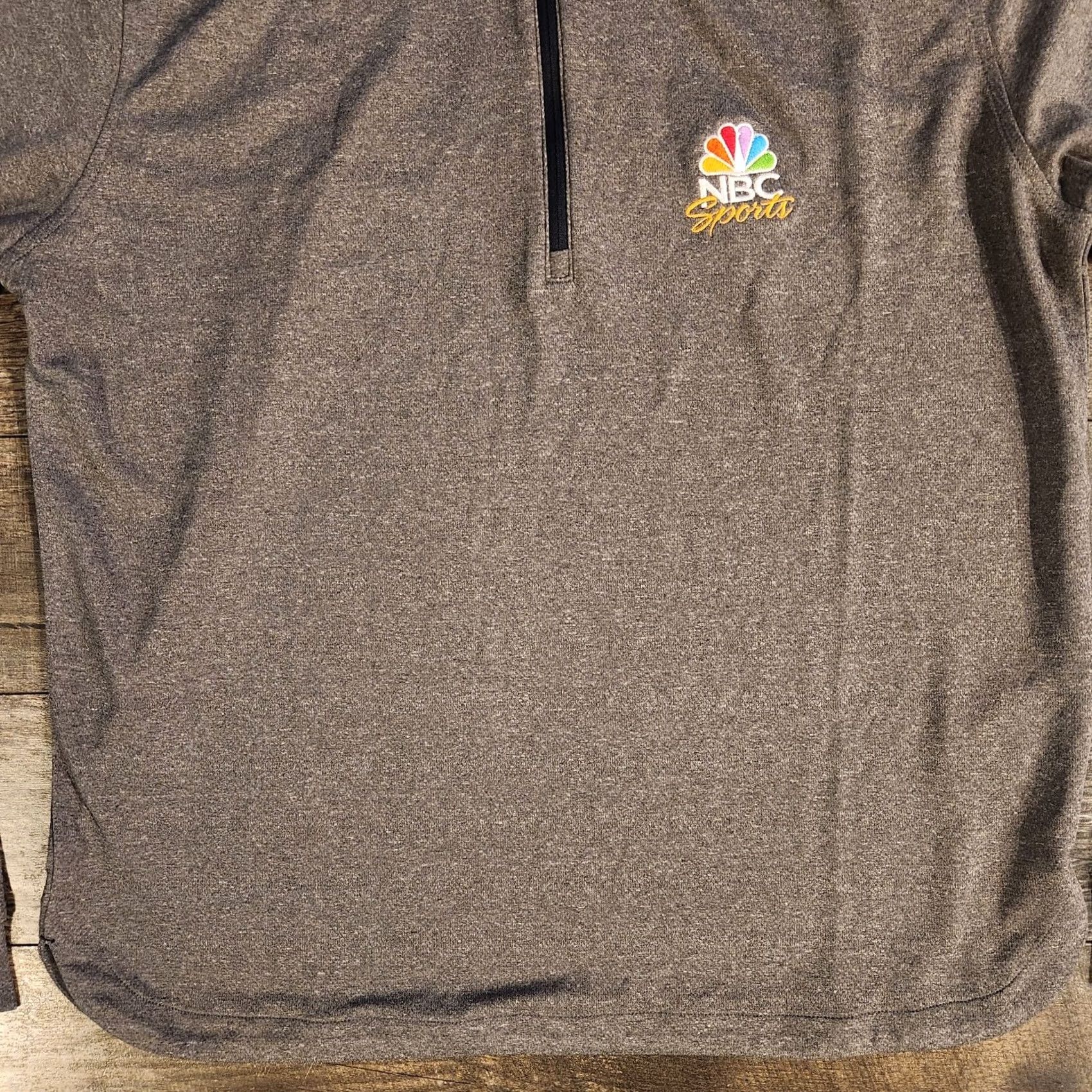 Footjoy FootJoy FJ 1/4 Zip Hypr Mid Layer NBC Sports Mens Small Golf Performance Gray Shirt Size US M / EU 48-50 / 2 - 3 Thumbnail