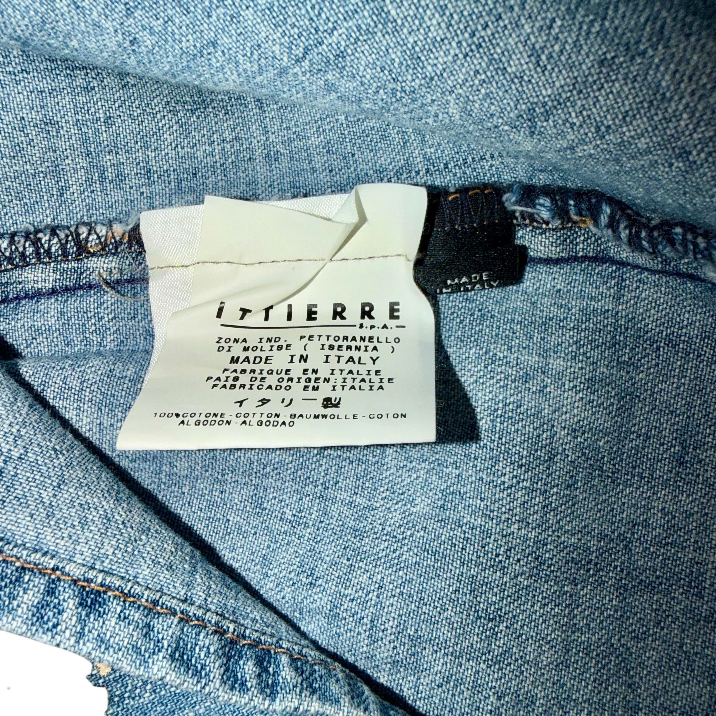 Dolce & Gabbana DOLCE&GABBANA AW2004 DENIM VEST Size US XL / EU 56 / 4 - 4 Thumbnail