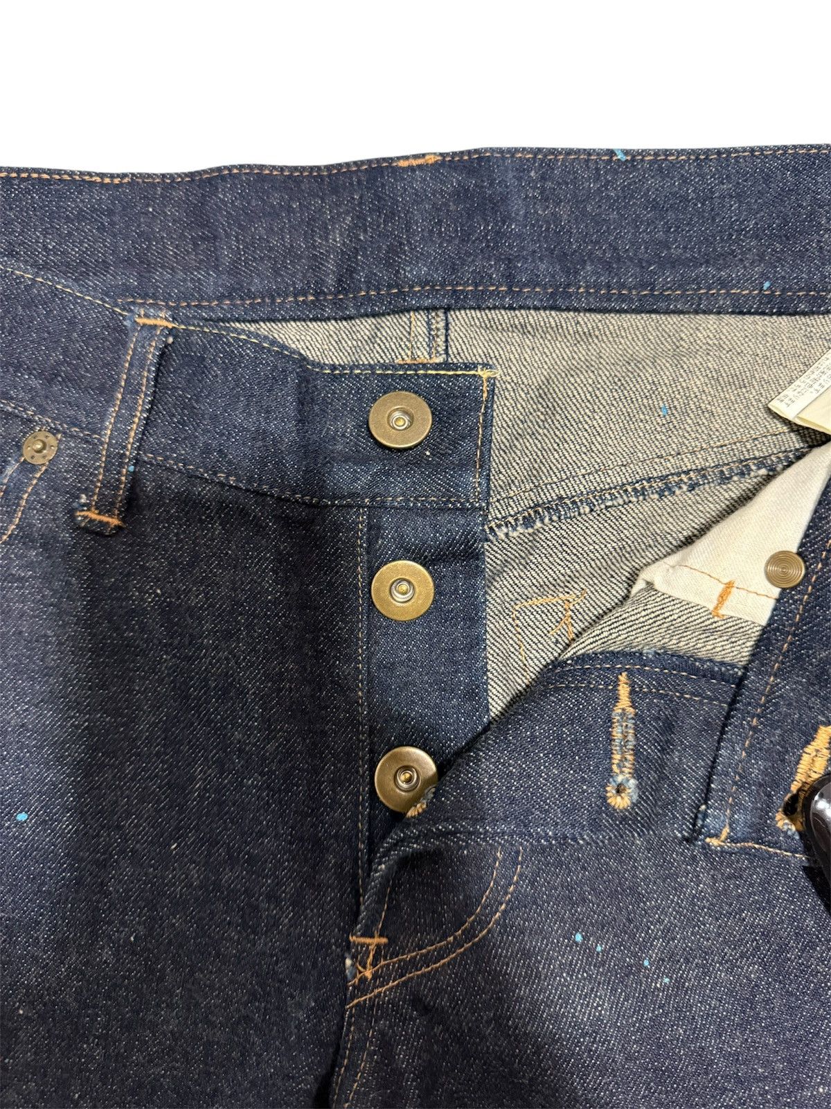 ADDICT Addict Denim Jeans Paint Splatters Size 30" / US 8 / IT 44 - 3 Thumbnail