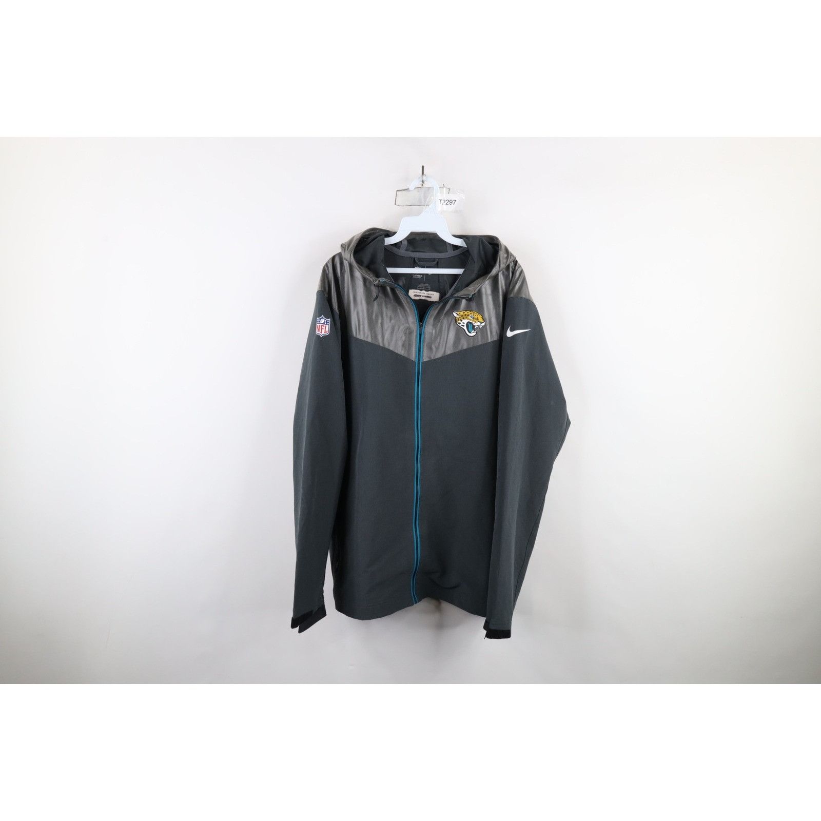 Nike Nike On Field Team Issued Jacksonville Jaguars Jacket Size US L / EU 52-54 / 3 - 1 Thumbnail