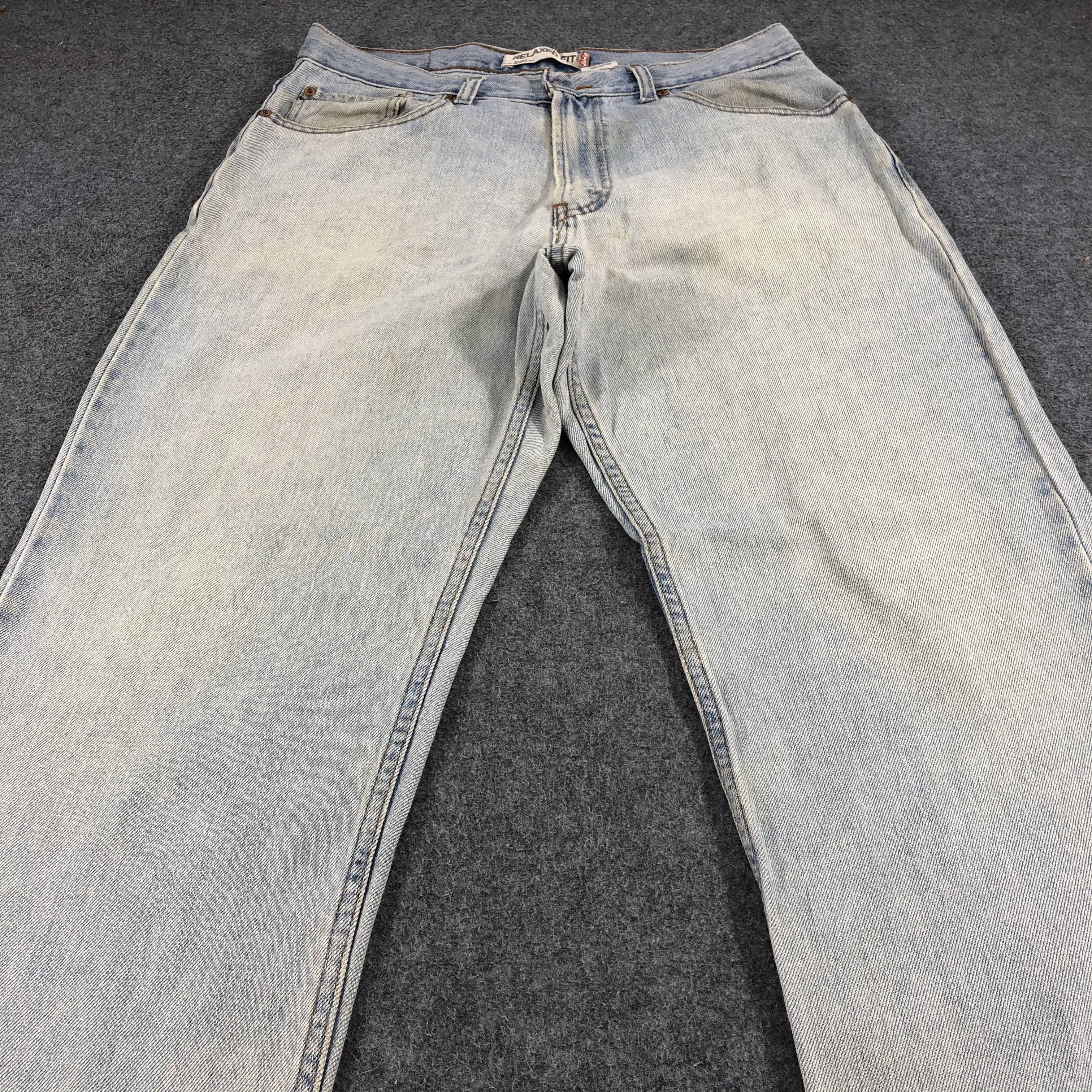 Levi's Vintage Levis 550 Jeans Relaxed Fit Denim-J1048 Size US 33 - 3 Thumbnail