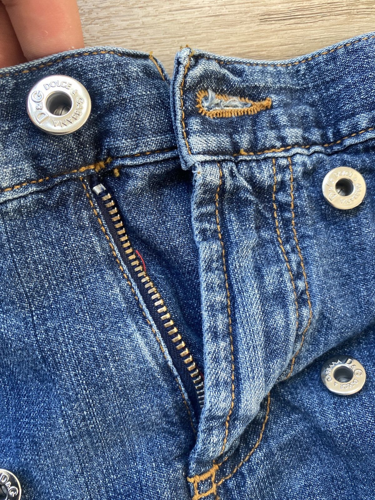 Dolce & Gabbana GRAIL 2001 D&G adjustable parachute denim pants Size US 30 / EU 46 - 3 Thumbnail