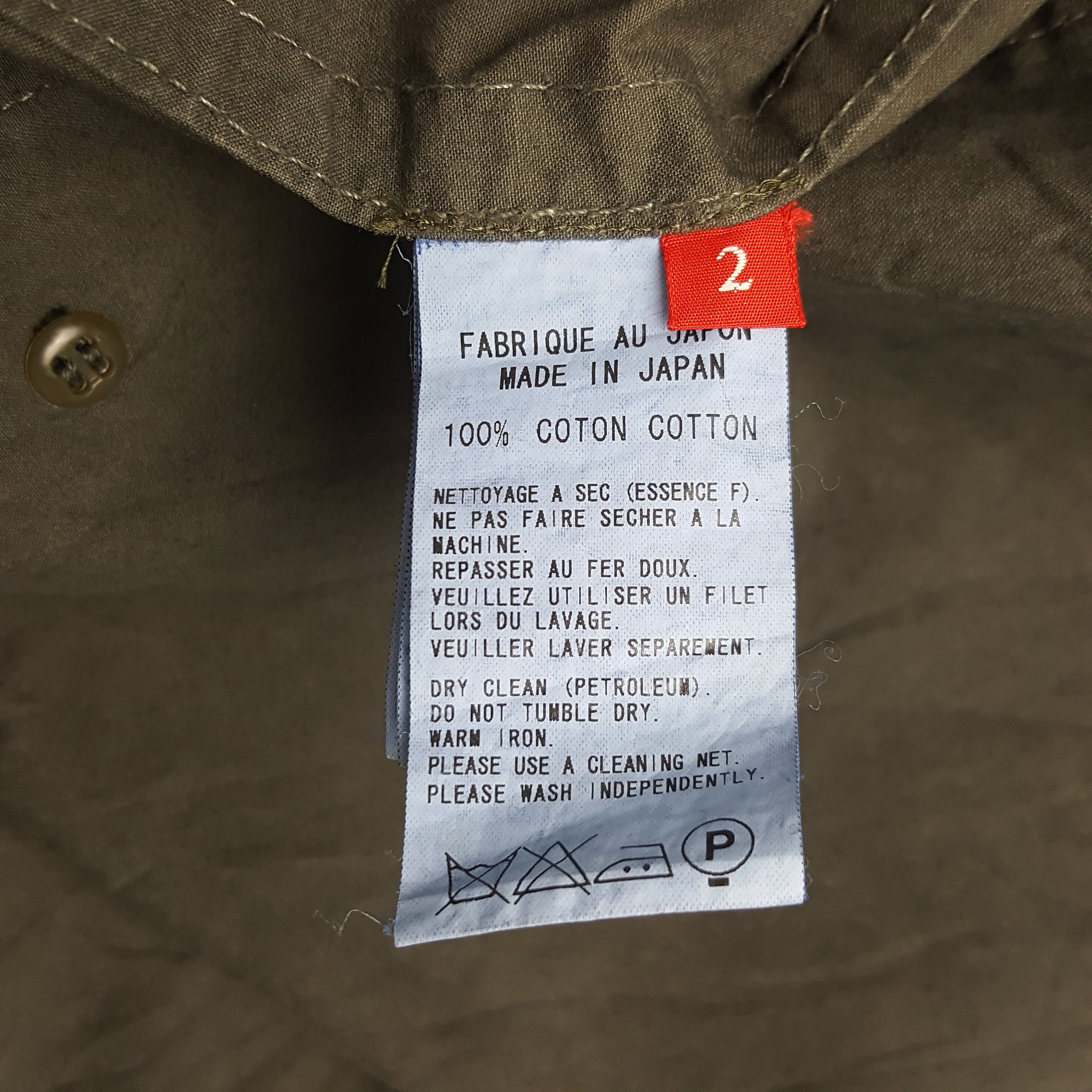 Vintage × Y's × Yohji Yamamoto Vintage Y's Yohji Yamamoto Japanese Designer Trench Jacket Size US S / EU 44-46 / 1 - 7 Thumbnail