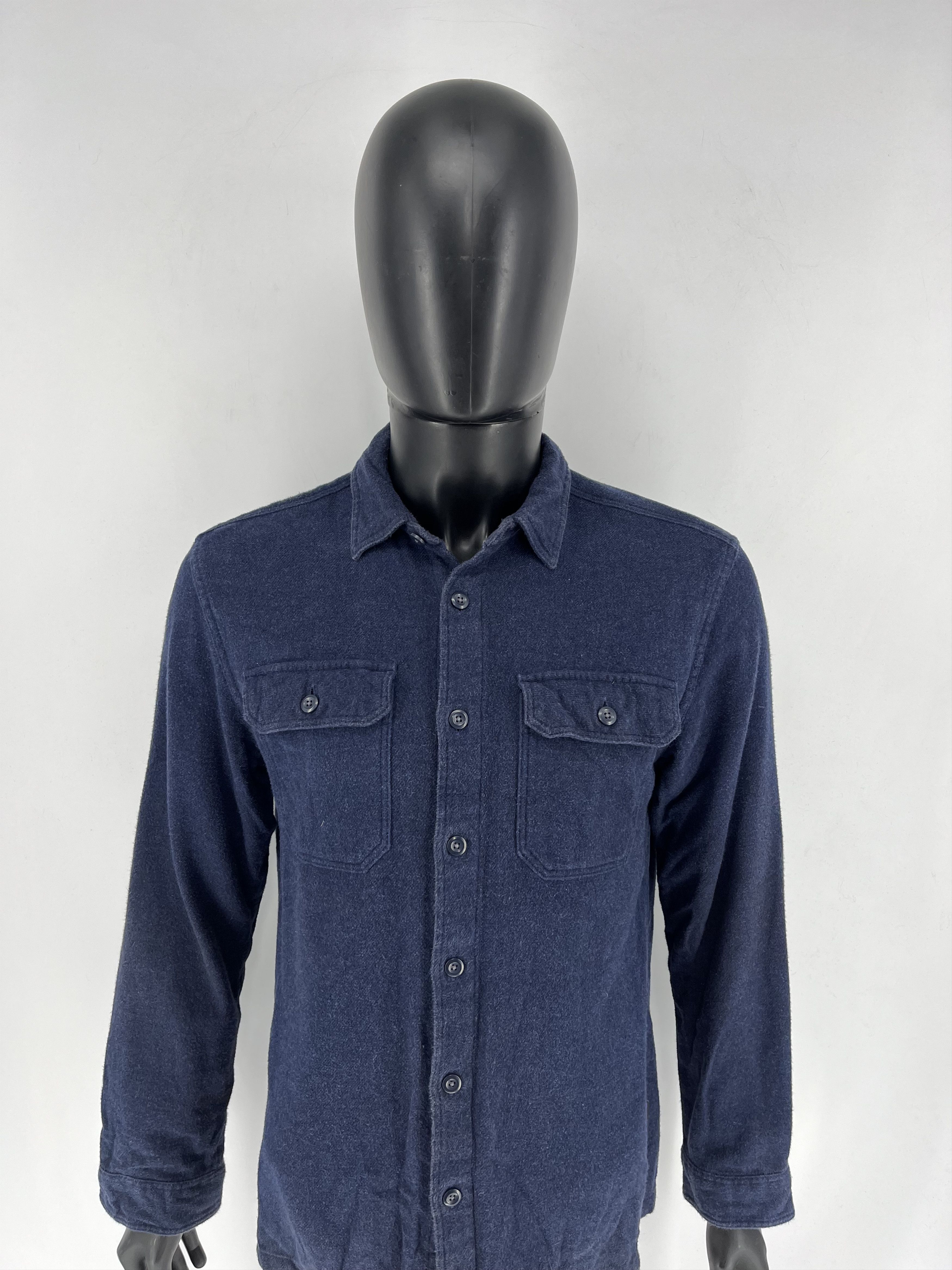 Patagonia Patagonia Men's Long-Sleeved Fjord Flannel Shirt Blue Size S Size US S / EU 44-46 / 1 - 6 Thumbnail