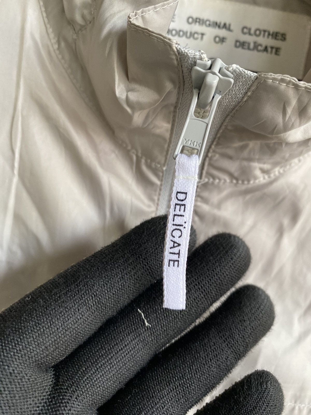 Japanese Brand Delicate Original Clothes Light Beige Zip Jacket Minimalist Size US M / EU 48-50 / 2 - 8 Thumbnail