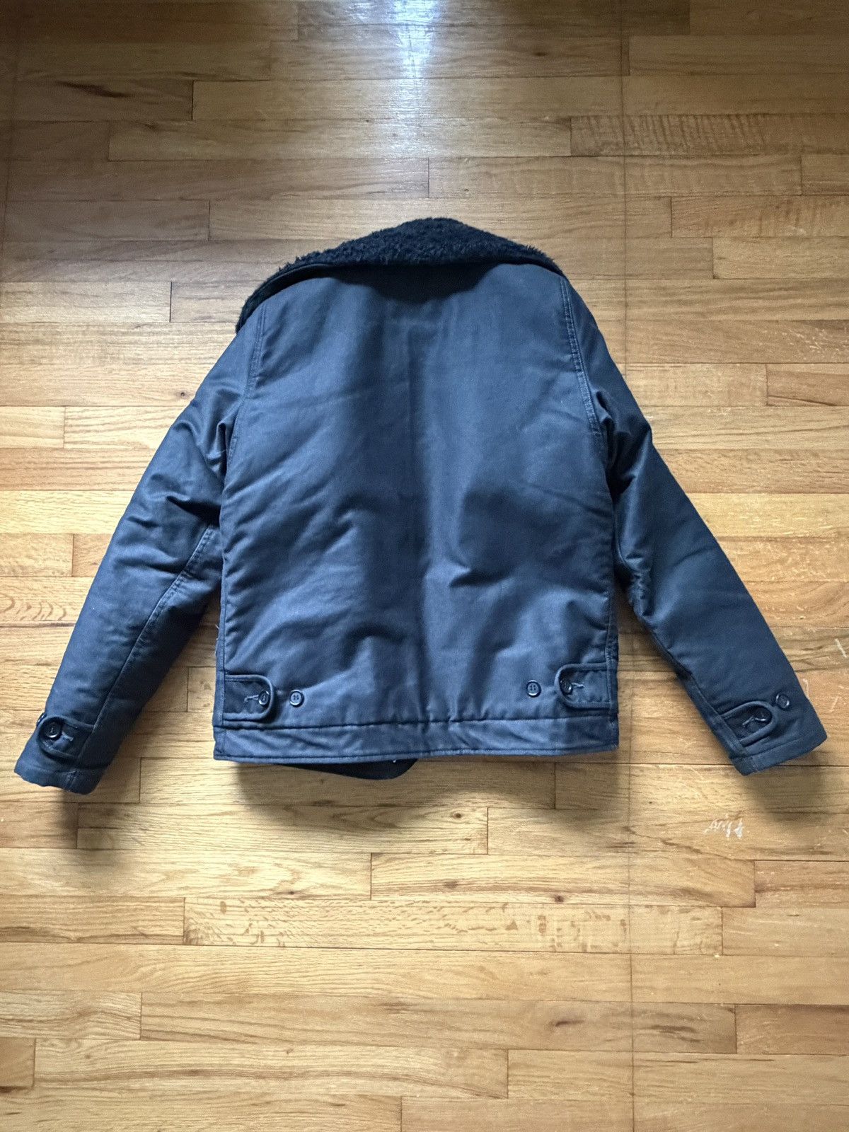 Iron Heart IHM-35-BLK - Whipcord N1 Deck Jacket - Black XS Size US XS / EU 42 / 0 - 2 Thumbnail