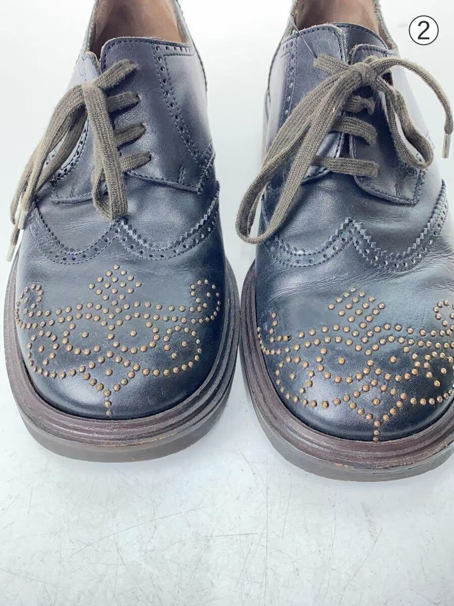 Dries Van Noten Studded Leather Derby Shoes Size US 9 / IT 39 - 4 Thumbnail