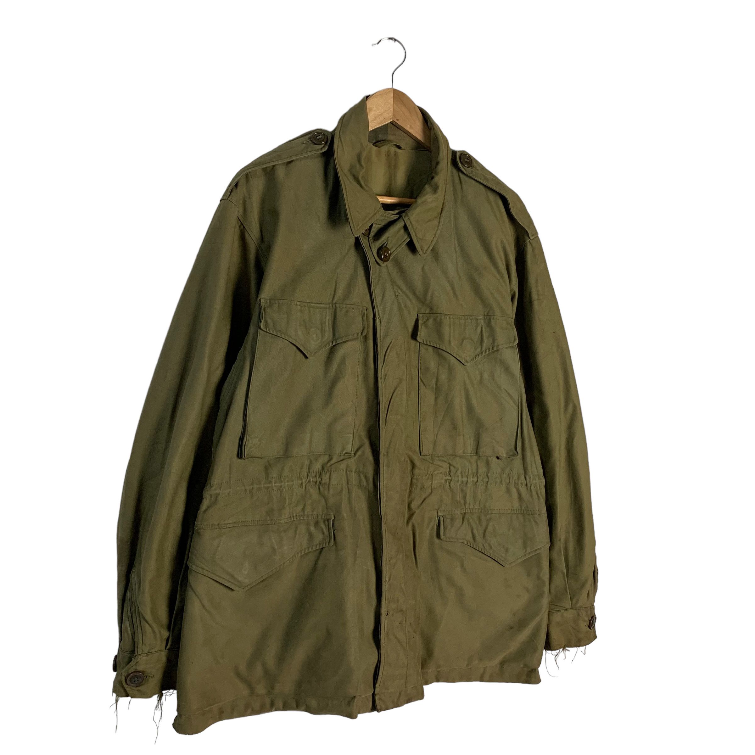 Vintage True Vintage 40s World War II M-1943 US Army Military Jacket Size US L / EU 52-54 / 3 - 3 Thumbnail