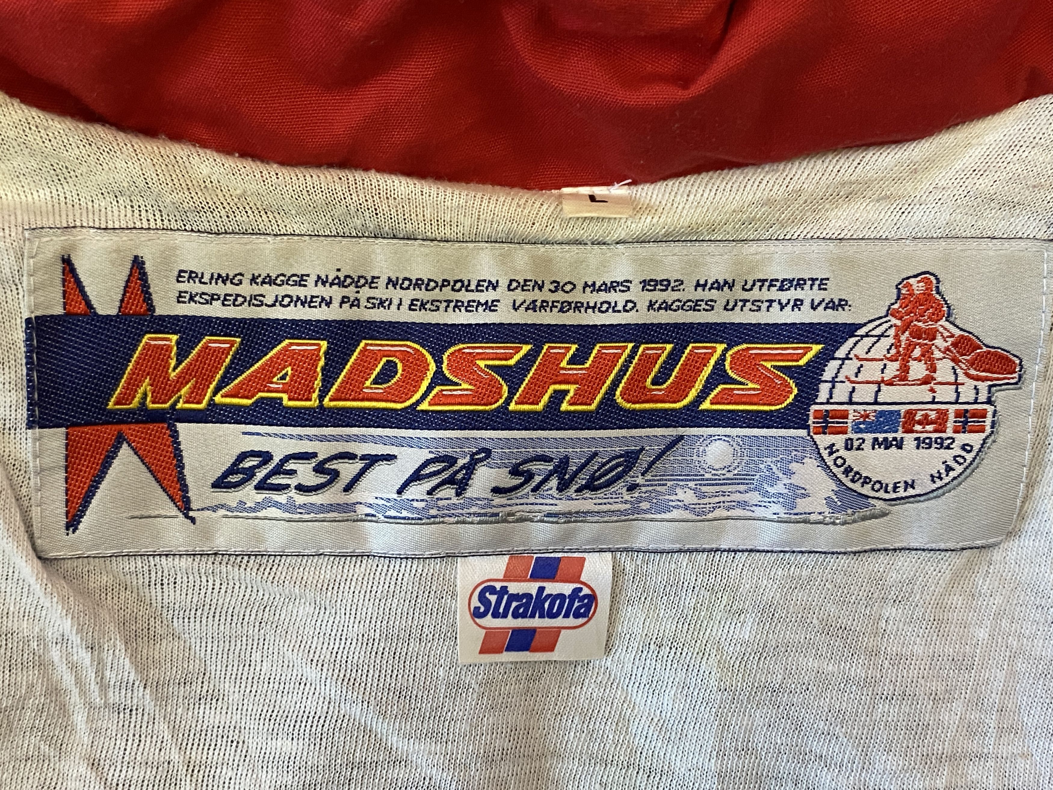 Vintage 90s Madshus Vintage Men's Windbreaker Jacket - L Size US L / EU 52-54 / 3 - 5 Thumbnail