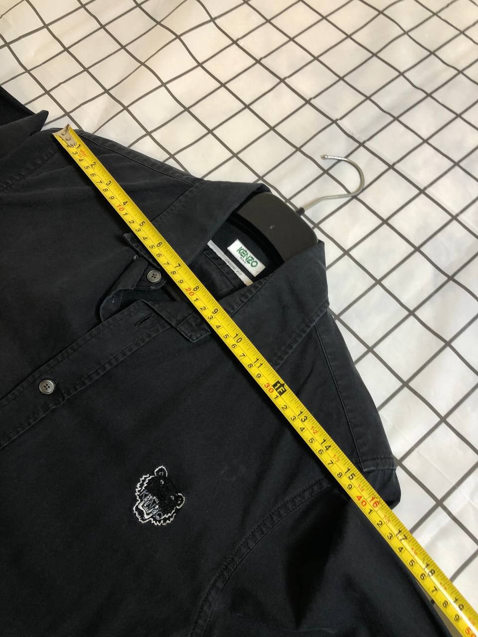 Kenzo Kenzo Paris Overshirt Size XS Black Logo Casual Fit Size US XS / EU 42 / 0 - 12 Thumbnail