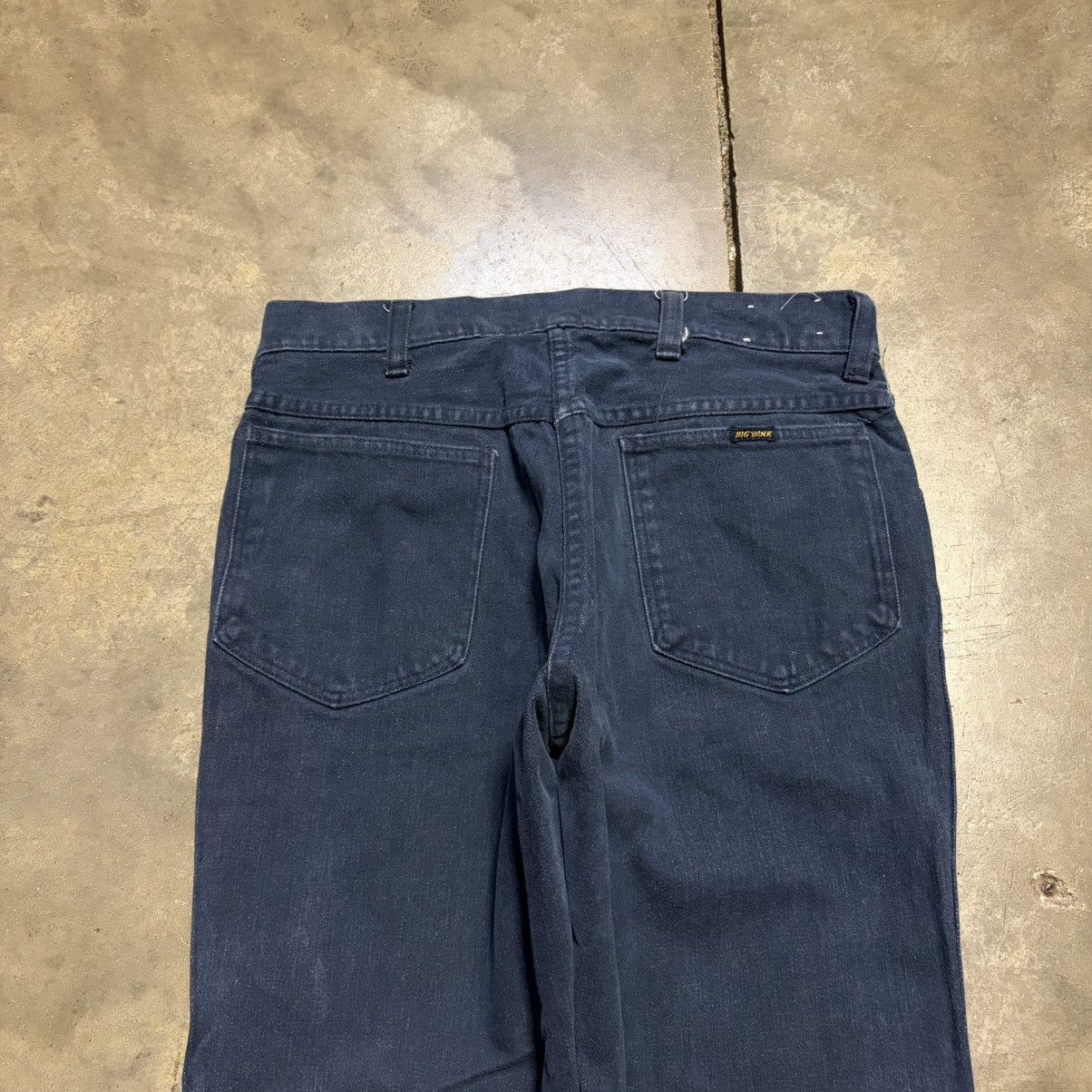 Vintage Vintage 70s Big Yank Bell Bottom Flare Boot Cut Denim Jeans Size US 28 / EU 44 - 9 Thumbnail