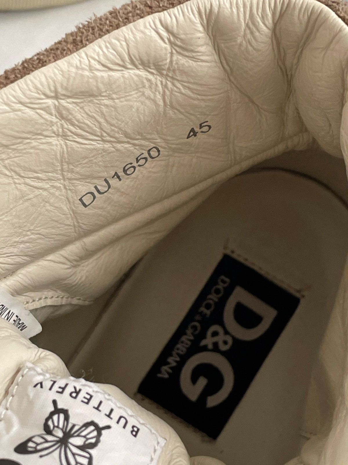 Dolce & Gabbana Dolce Gabbana Butterfly boxing sneakers Size US 11.5 / EU 44-45 - 8 Thumbnail