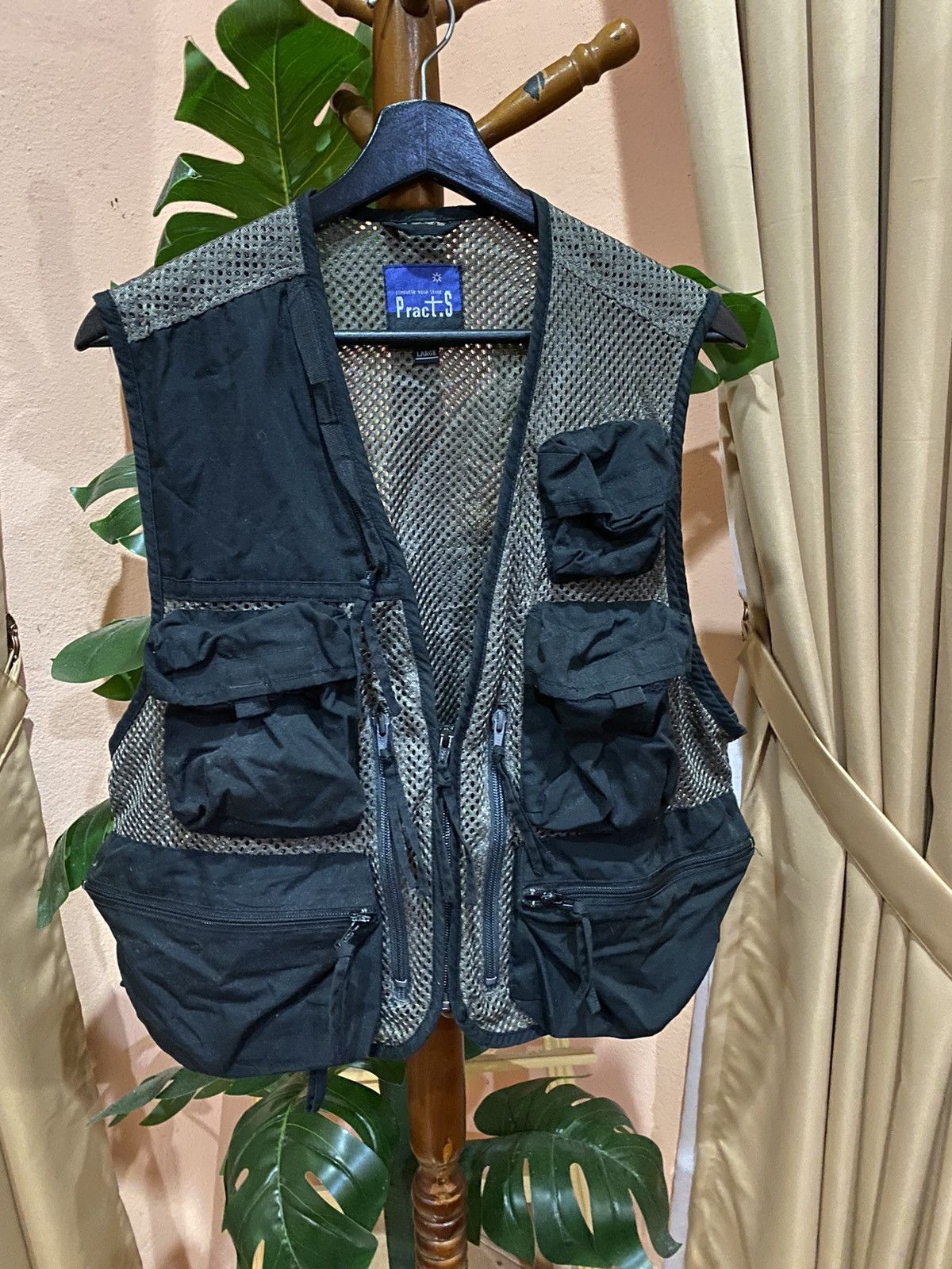 Vintage VINTAGE PRACT STUDIO UTILITY VEST JACKET Size US L / EU 52-54 / 3 - 5 Thumbnail