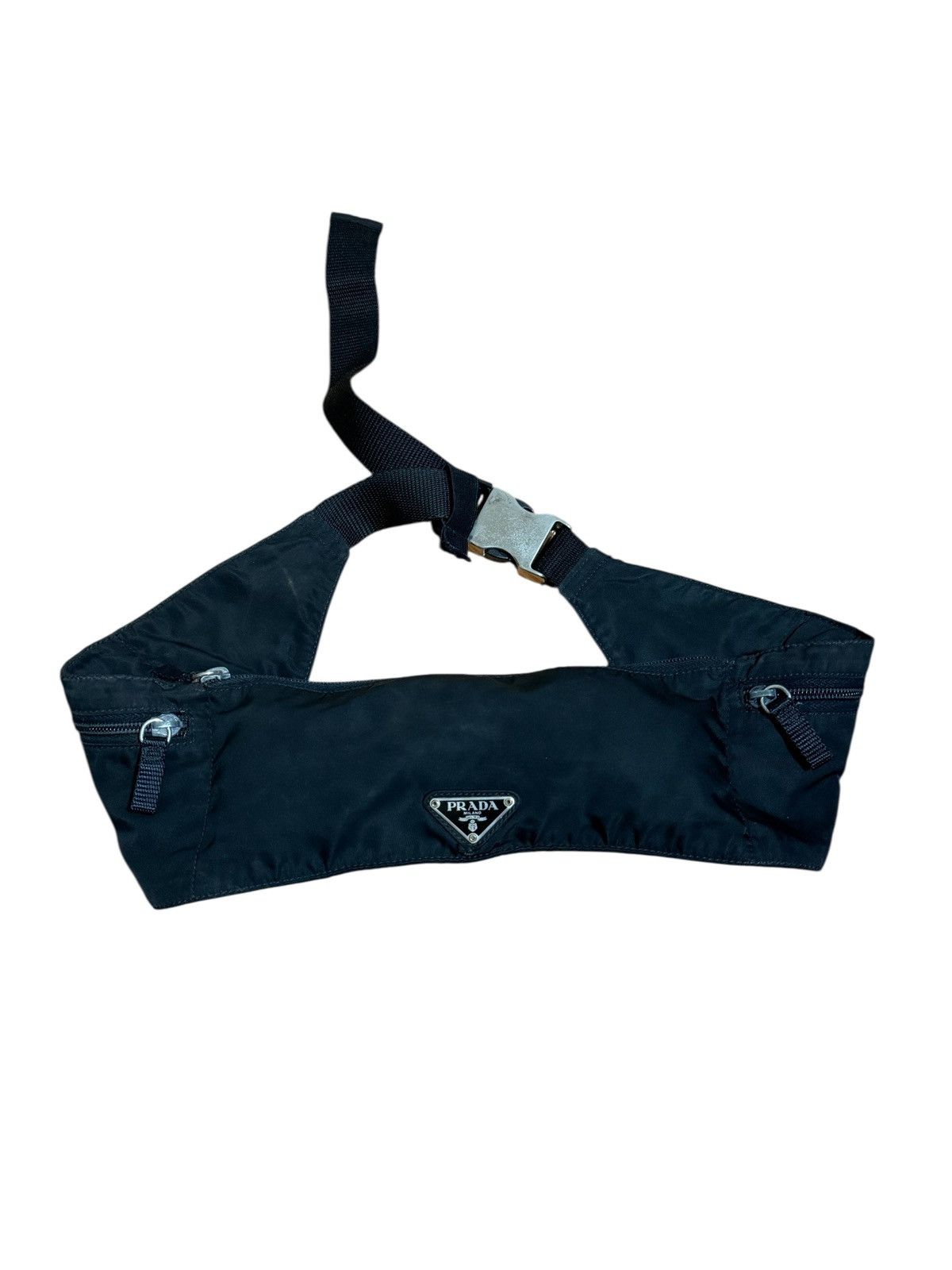 Prada 🔥Vintage Prada Nylon Bumbag/Rare Prada Nylon Belt Fannypack Size ONE SIZE - 2 Thumbnail