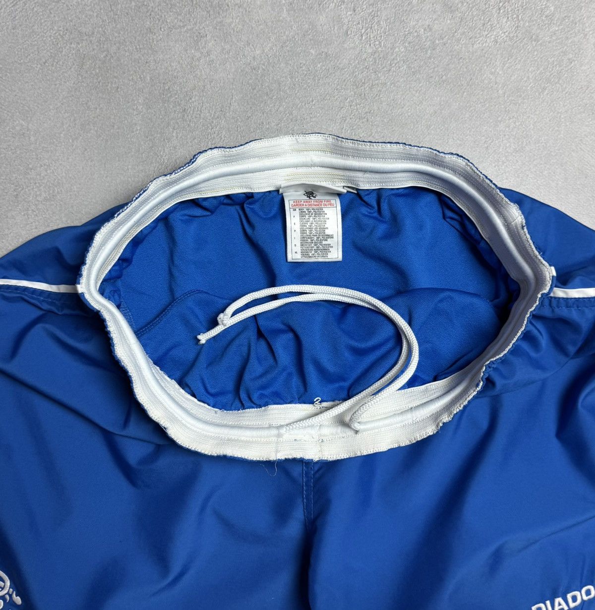 Diadora Glasgow Rangers 2003 2005 Home Football Shorts Diadora Size US 34 / EU 50 - 7 Thumbnail