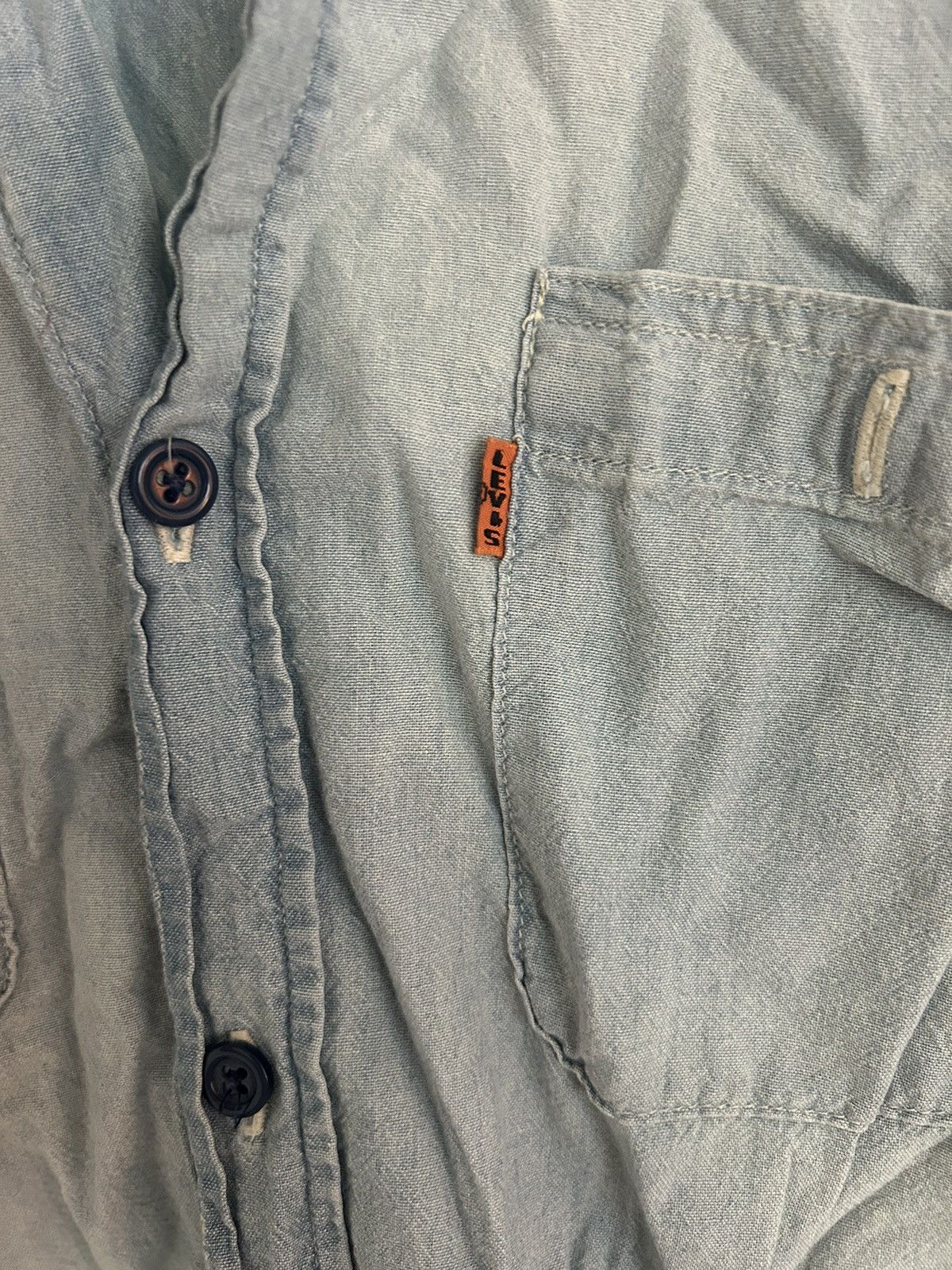 Levi's Made & Crafted Levi’s denim embroidered shirt Size US M / EU 48-50 / 2 - 5 Thumbnail