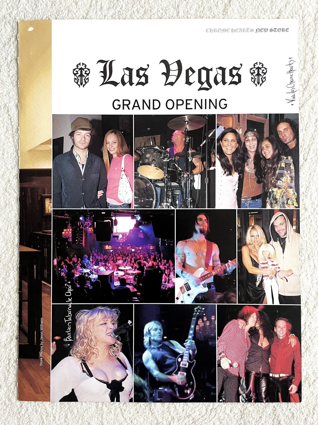 Chrome Hearts Chrome Hearts Las Vegas 8x11 magazine cutout Poster Size ONE SIZE - 1 Thumbnail