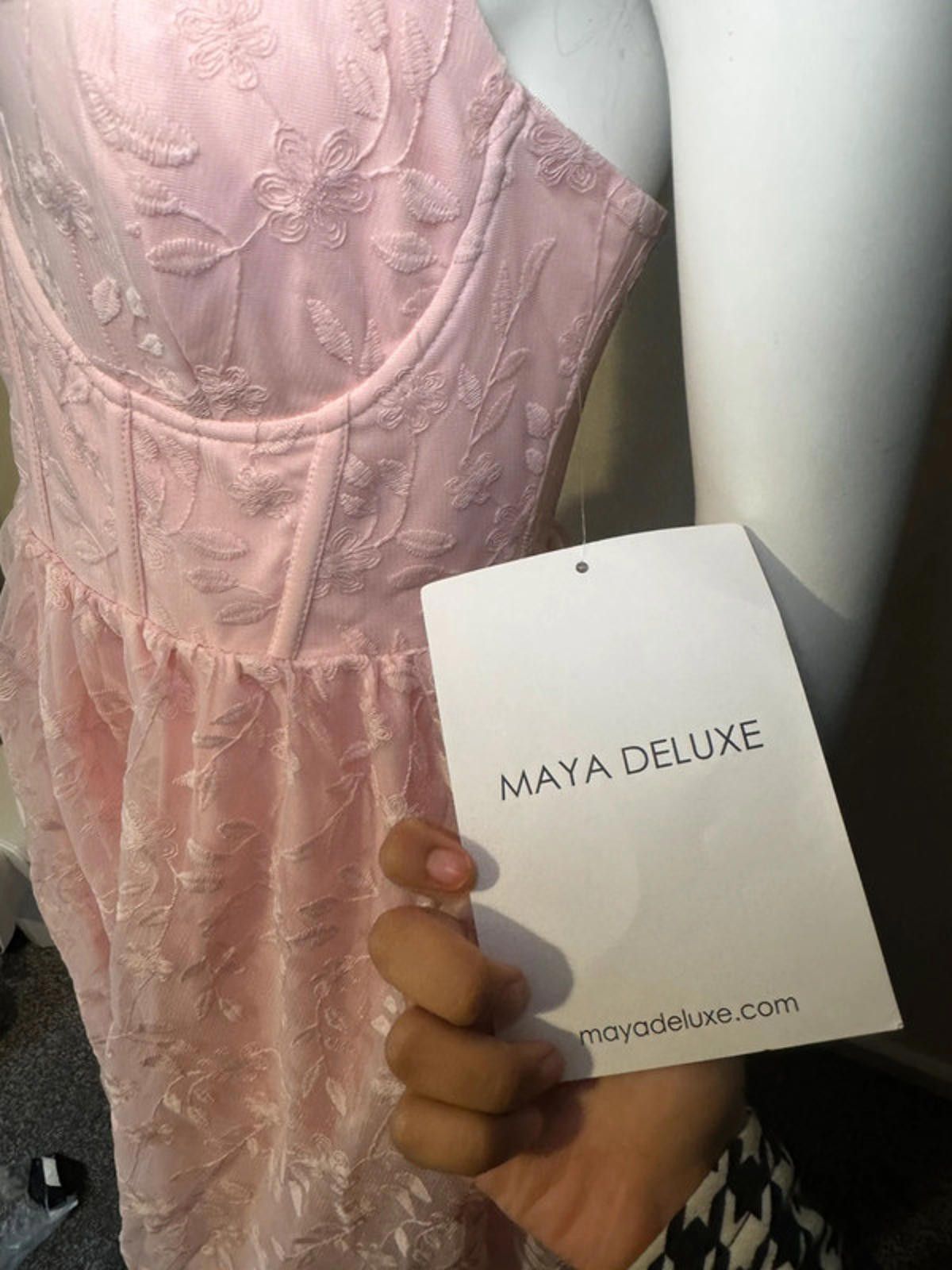 Other Maids to Measure maxi dress ivory Size 8/S NEW RPR £180 Size M / US 6-8 / IT 42-44 - 5 Thumbnail
