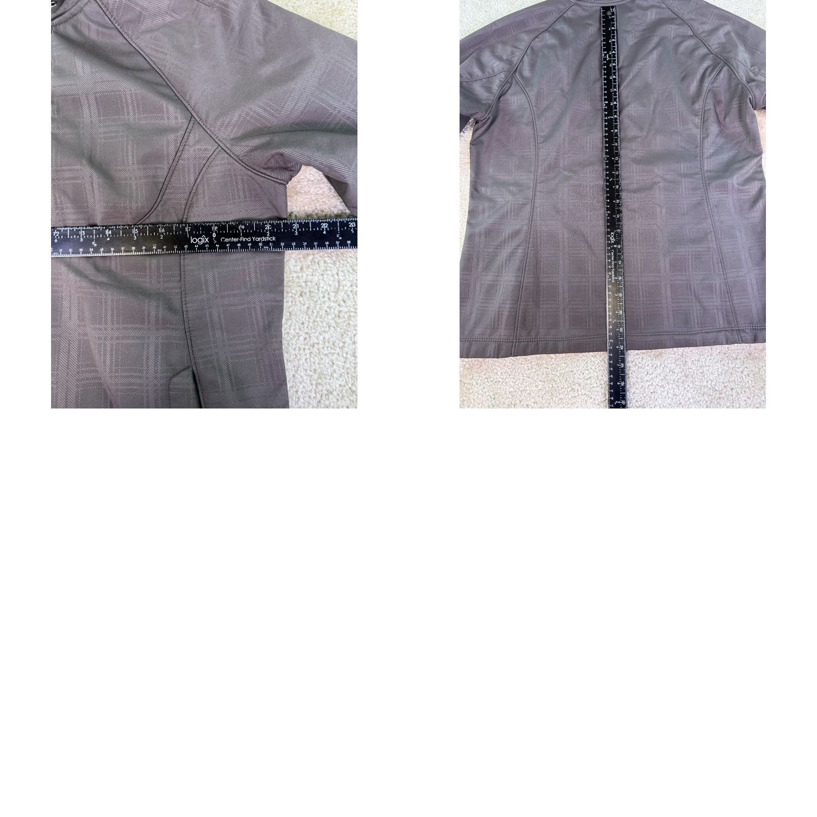 Free Country Free Country Jacket Windbreaker Gray Plaid Lined Size Medium Zip Sz M Ski Size M / US 6-8 / IT 42-44 - 8 Thumbnail