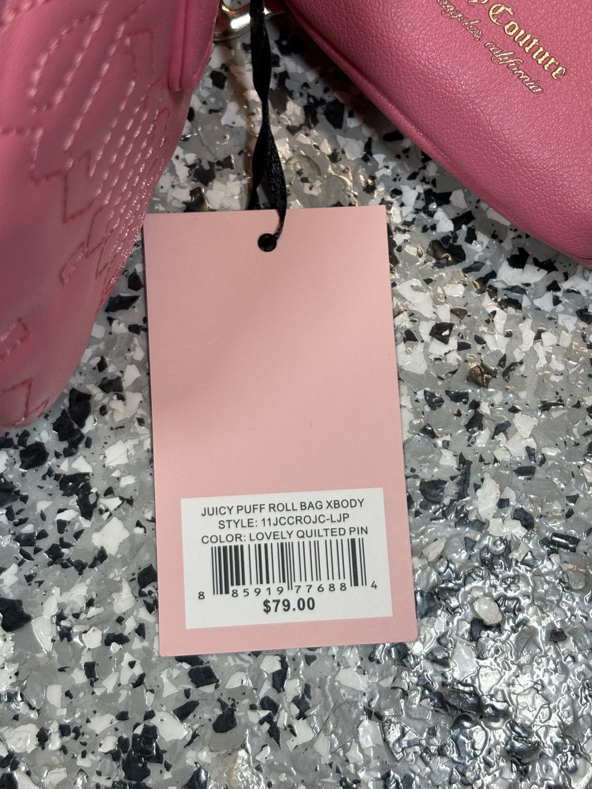 Juicy Couture Vintage Y2K Juicy Couture Hot Pink Puff Roll Crossbody Bag Size ONE SIZE - 12 Thumbnail