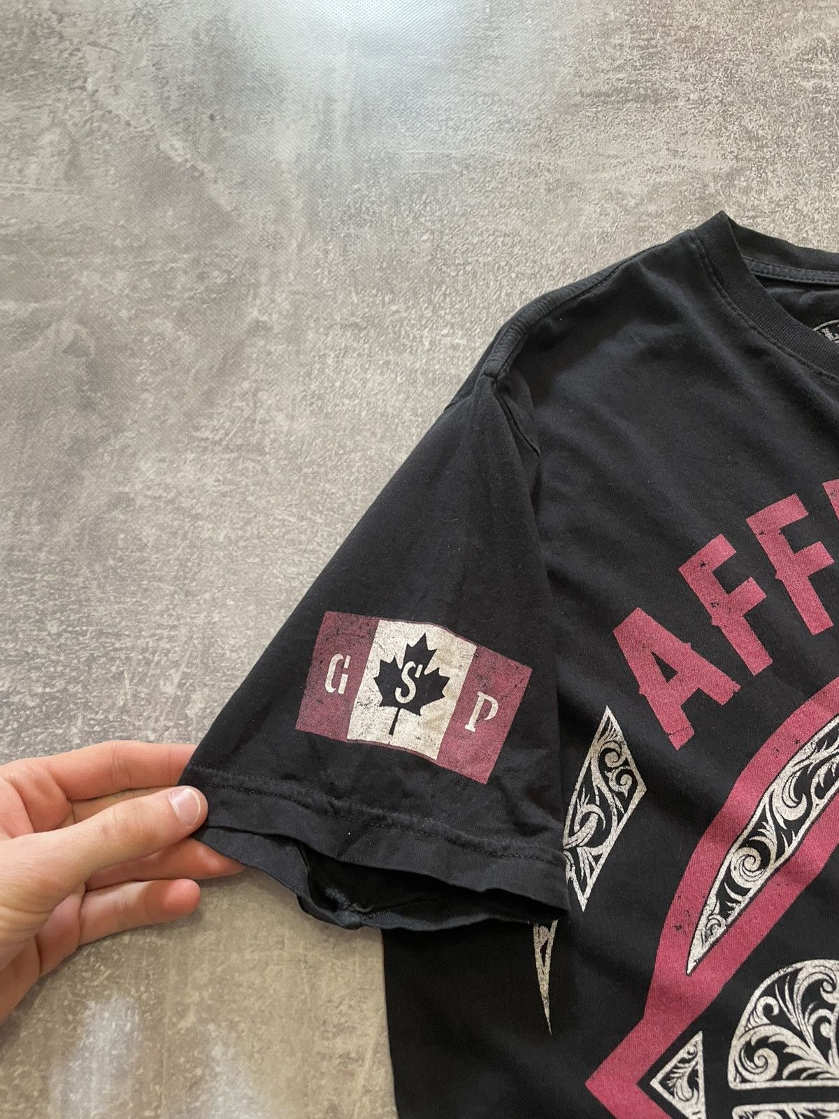 Affliction × If Six Was Nine Vintage Affliction GSP T-Shirt Size M Size US M / EU 48-50 / 2 - 6 Thumbnail