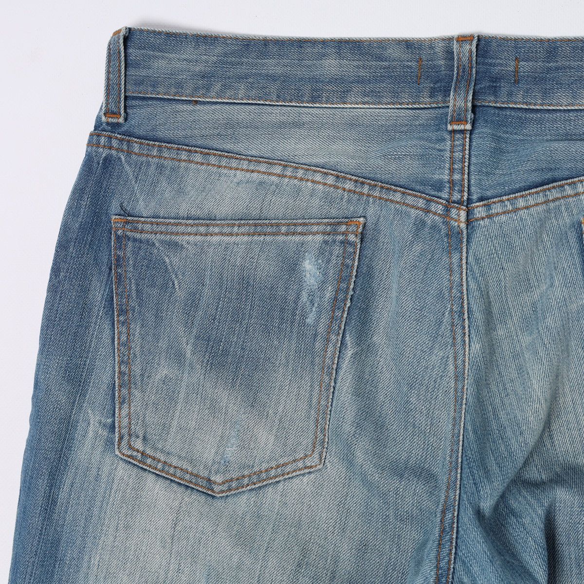 Dolce & Gabbana Dolce Gabbana Fade Denim Pants Blue Jeans Metal Logo Washed Size US 34 / EU 50 - 18 Thumbnail
