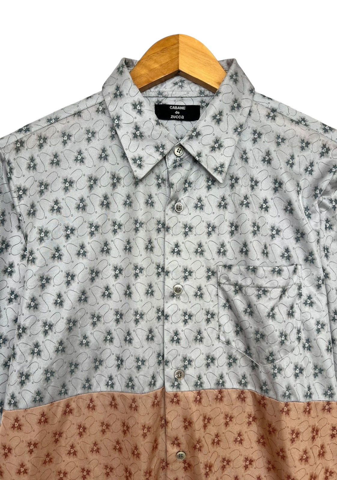 CABANE de ZUCCa × Issey Miyake × Tsumori Chisato Issey Miyake Cabane De Zucca Button Up Formal Shirt Size US M / EU 48-50 / 2 - 3 Thumbnail