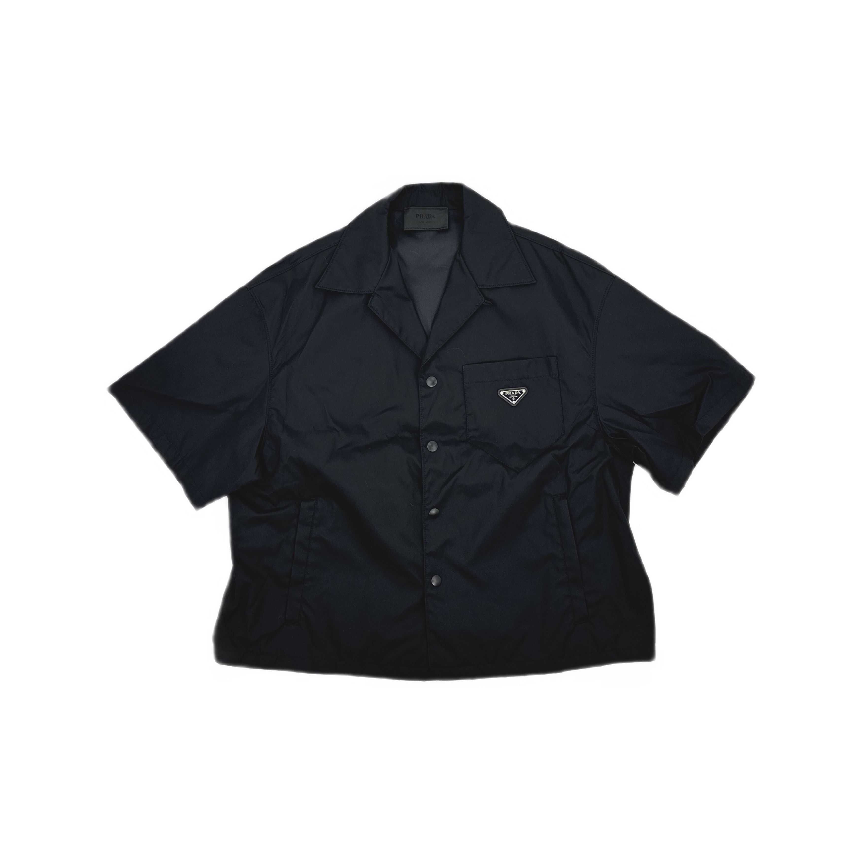 Prada Prada Re-Nylon Logo Plaque Shirt Size L Size US L / EU 52-54 / 3 - 1 Thumbnail