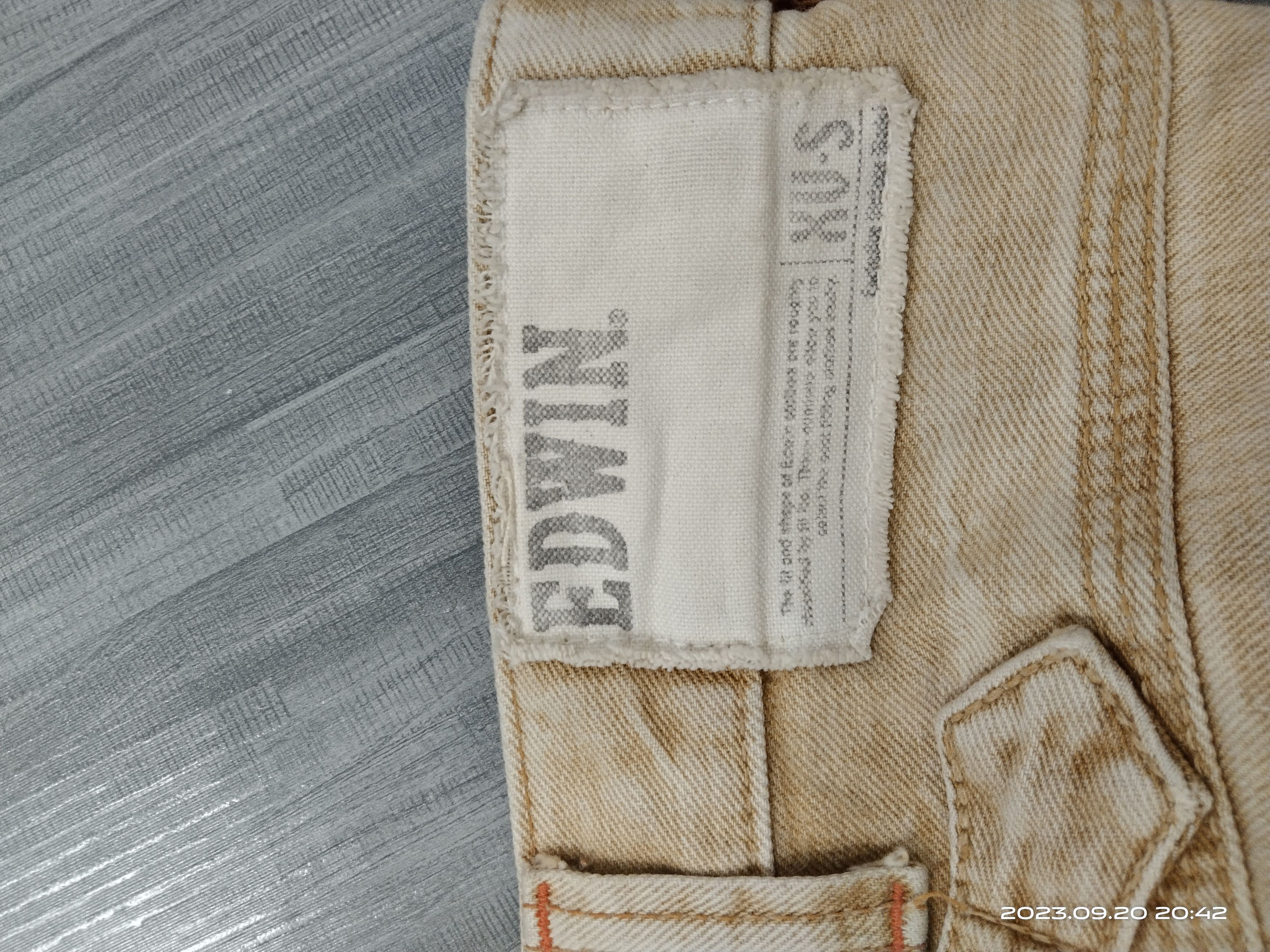 Edwin FLARE SICK WASHED EDWIN DENIM PANTS Size US 32 / EU 48 - 9 Thumbnail