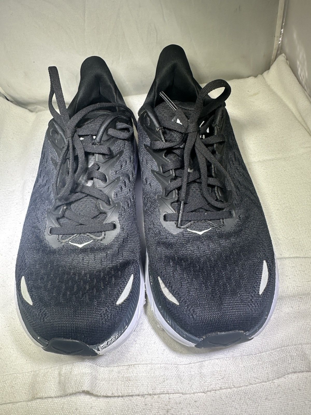 Hoka Hoka Clifton 8 Black Running Shoes Women's 8.5D Wide Size US 8.5 / IT 38.5 - 2 Thumbnail