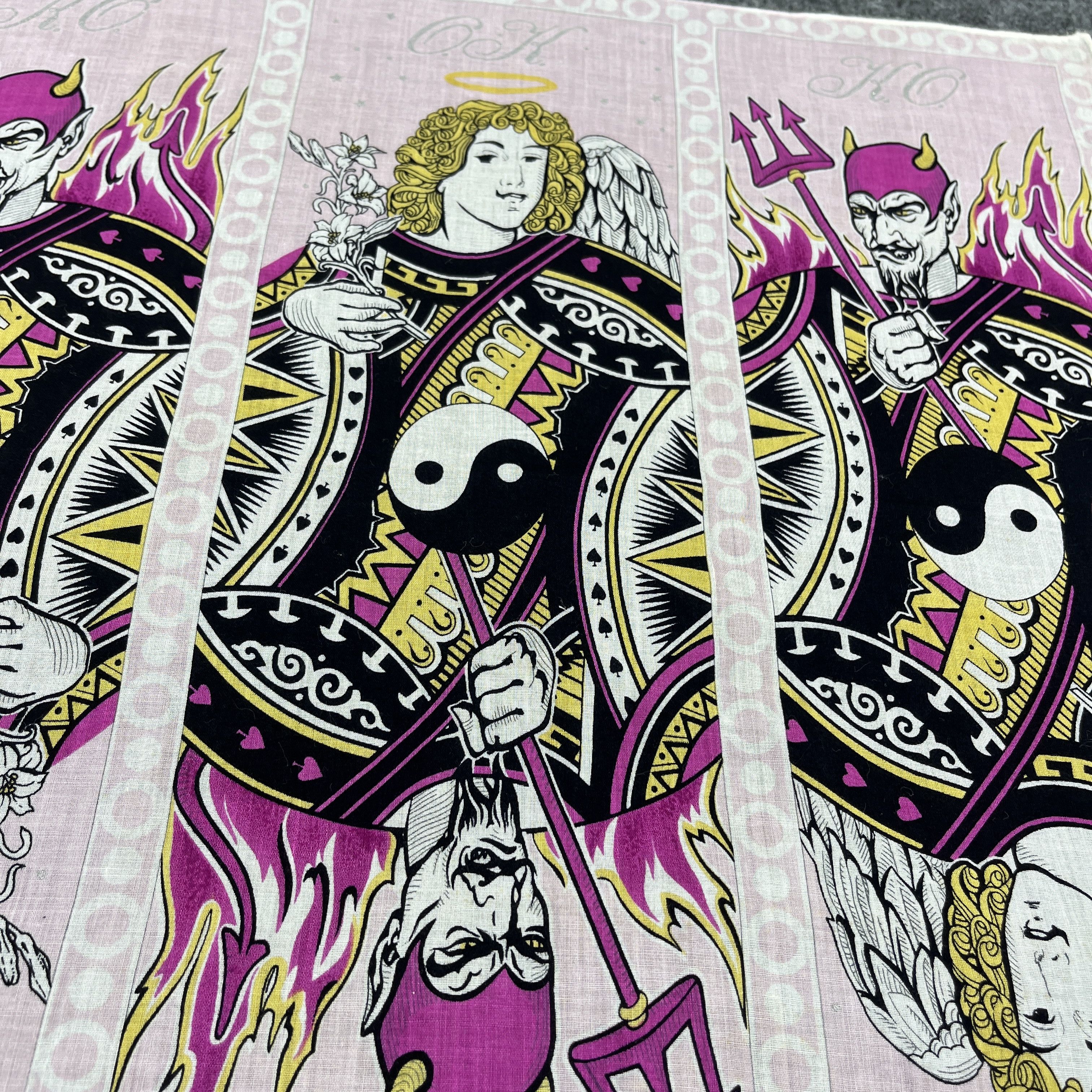 Moschino × Vintage Vintage Moschino Handkerchief / Bandana / Neckerchief B317 Size ONE SIZE - 9 Thumbnail