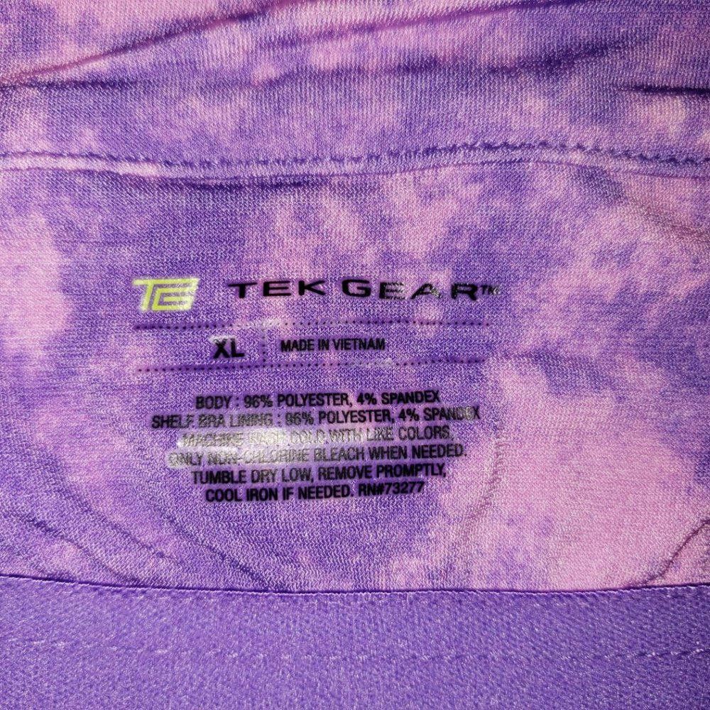 Tek Gear CT505 Tek Gear Purple Tie Dye Sleeveless Athletic Dress XL Size XL / US 12-14 / IT 48-50 - 5 Thumbnail