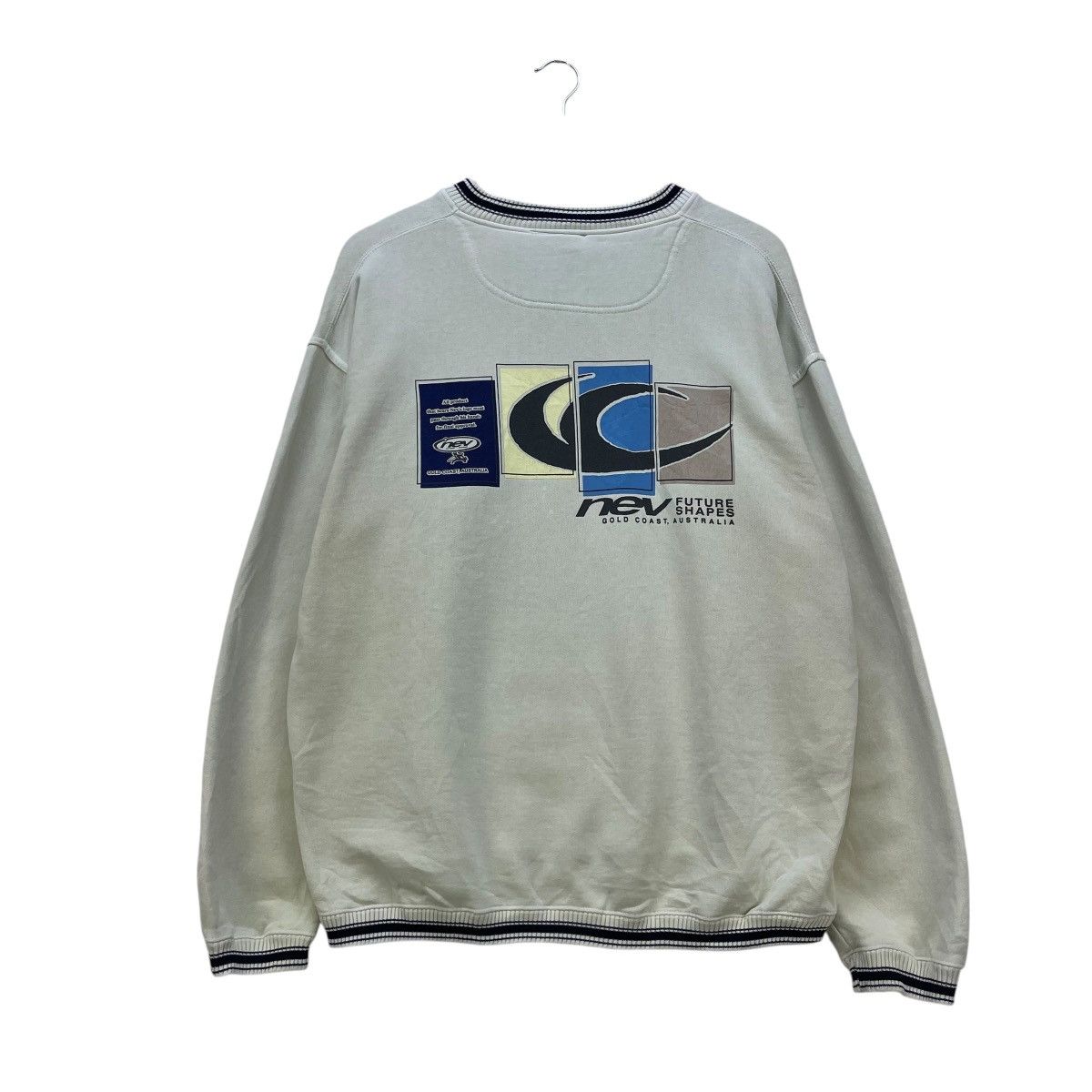 Vintage 💥 vintage Nev Gold Coast Australia surf brand crewneck Size US M / EU 48-50 / 2 - 1 Thumbnail