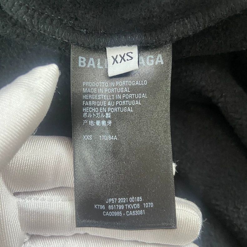 Balenciaga Balenciaga NASA Logo Black Hoodie Size US XXS / EU 40 - 6 Thumbnail