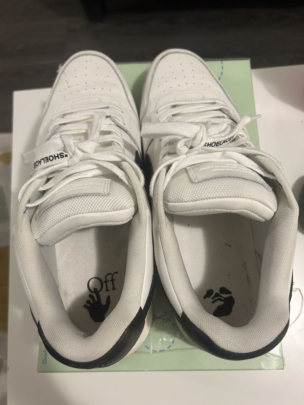 Off-White Off-White Out Of Office Sneakers Size US 13 / EU 46 - 2 Thumbnail