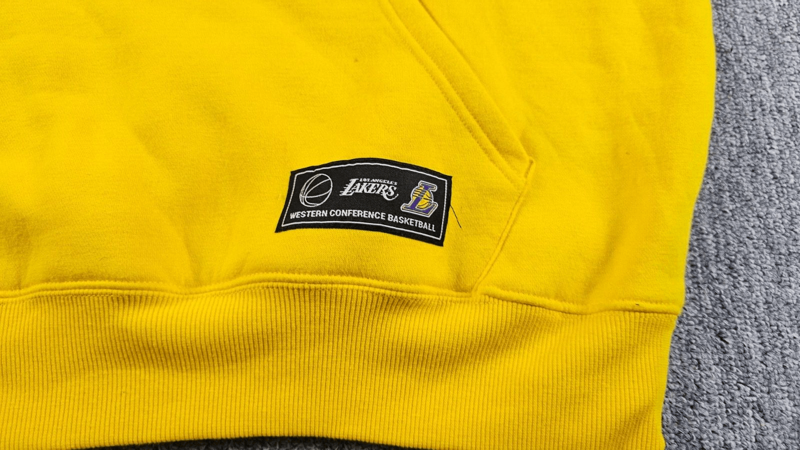 NBA NBA Lakers Hoodie by Josh Denzel Oversized Yellow M Size US M / EU 48-50 / 2 - 15 Thumbnail