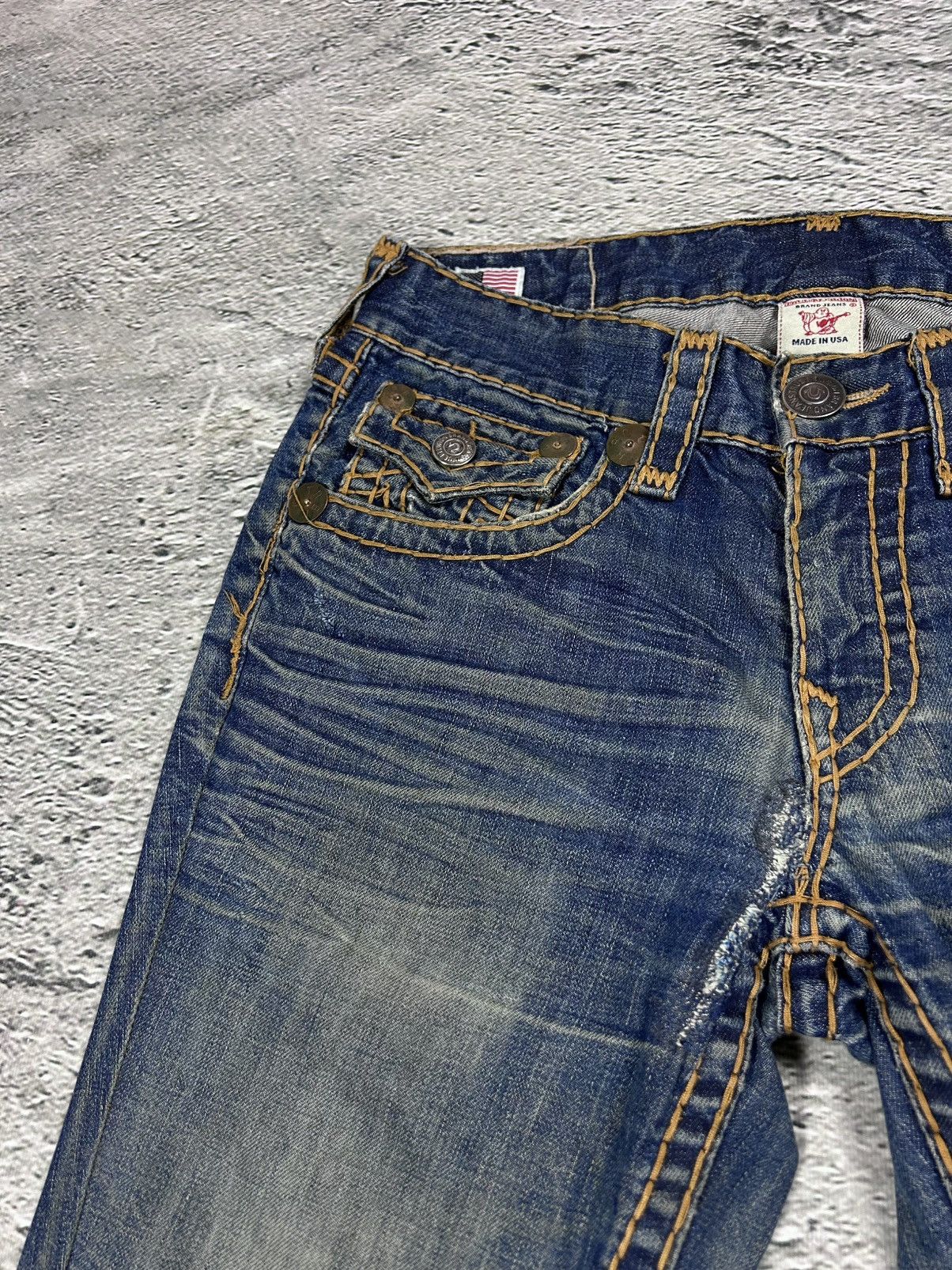 True Religion True Religion jeans vintage Billy denim pants straight Size US 32 / EU 48 - 8 Thumbnail