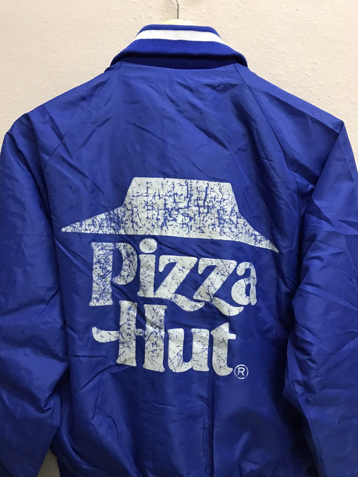 Dunbrooke Vintage Pla Jac Dunbrooke PIzza Hut Bomber Jacket Snap buton Size US S / EU 44-46 / 1 - 7 Thumbnail