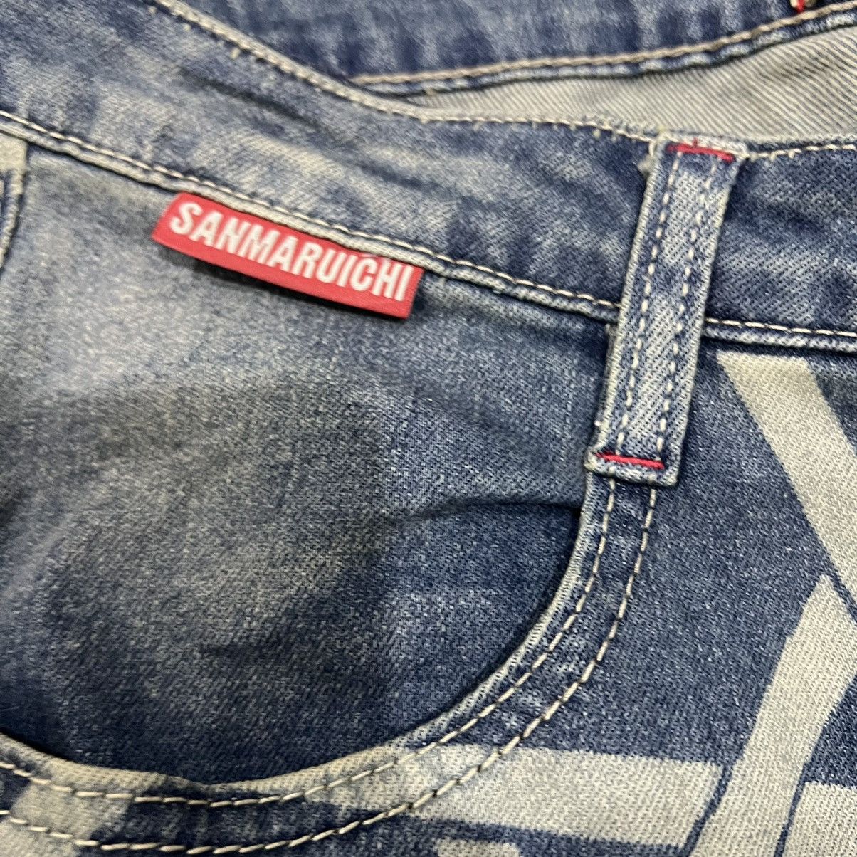 Vintage Sanmaruichi Jeans Embroidered 1st Version Size US 38 / EU 54 - 15 Thumbnail