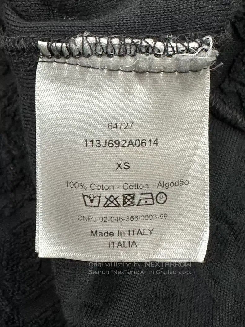 Dior Dior Black old flower full-print logo towel short sleeves Size US XS / EU 42 / 0 - 4 Thumbnail