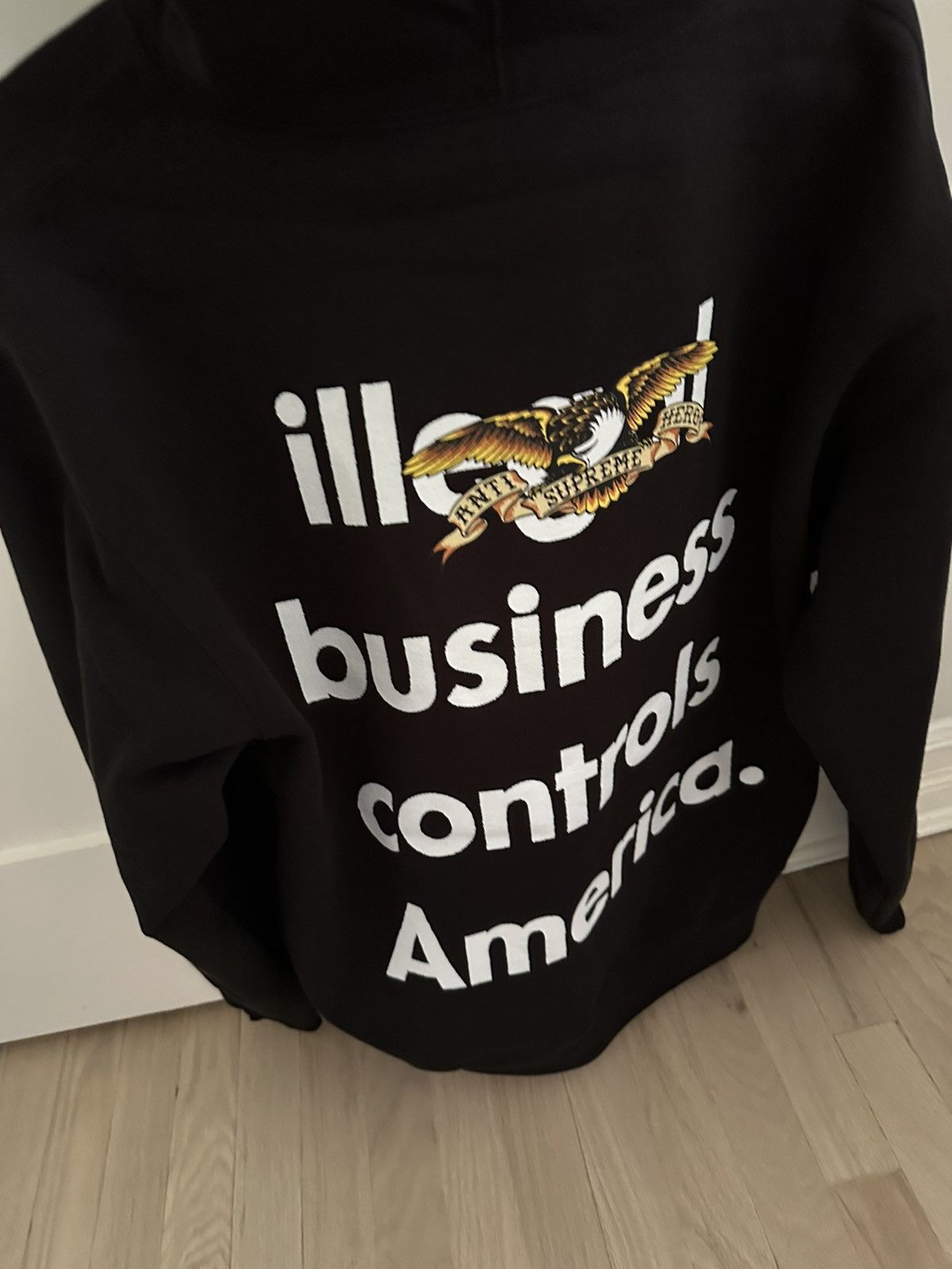 Supreme Supreme x Antihero “Illegal Business Controls America” sz L Size US L / EU 52-54 / 3 - 6 Thumbnail