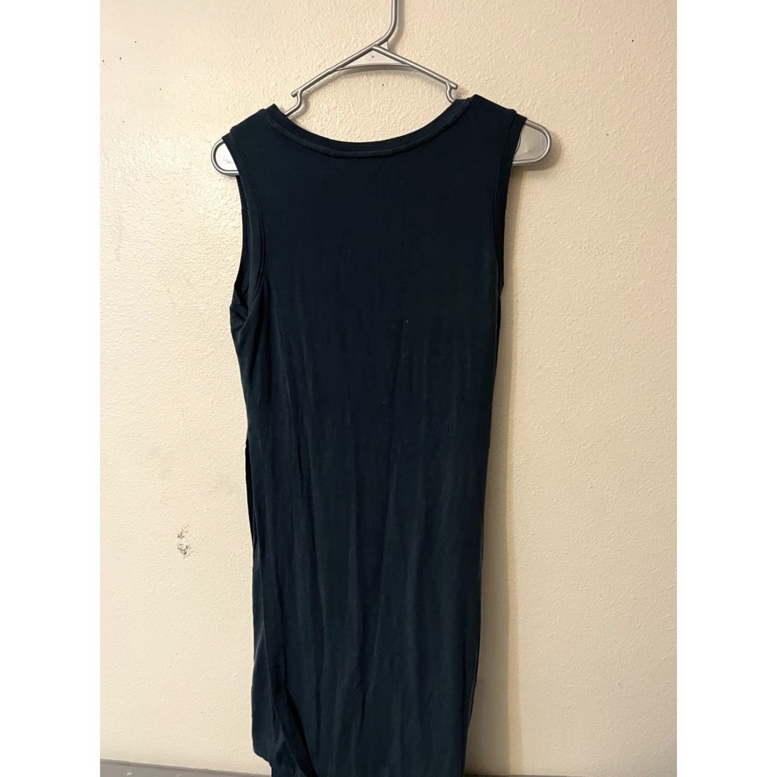 Athleta **Maxi Dress Navy Athleta Size M Side Slit Casual Vacation** User: **Maxi Navy Dress Size M Athleta Casual Side Slit Vacation** Size M / US 6-8 / IT 42-44 - 4 Thumbnail